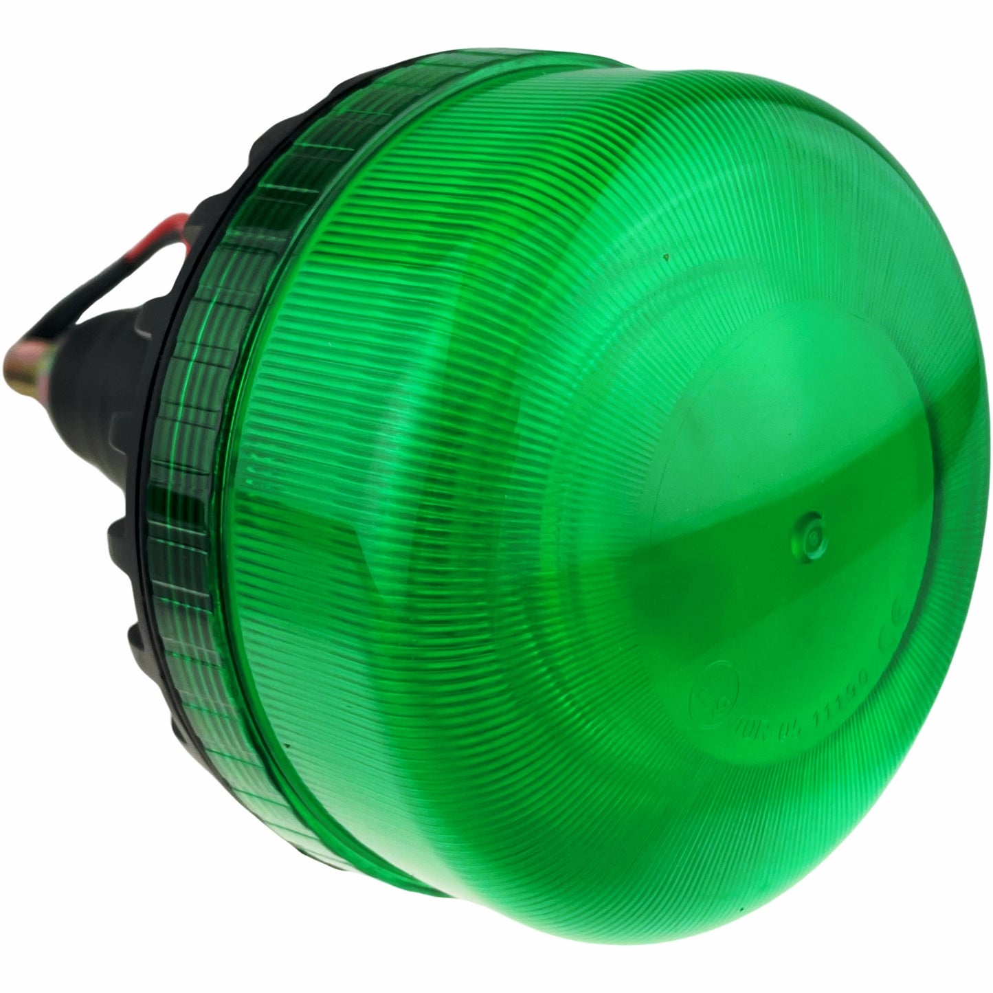 LED Green Compact Beacon Bolt On 12/24v