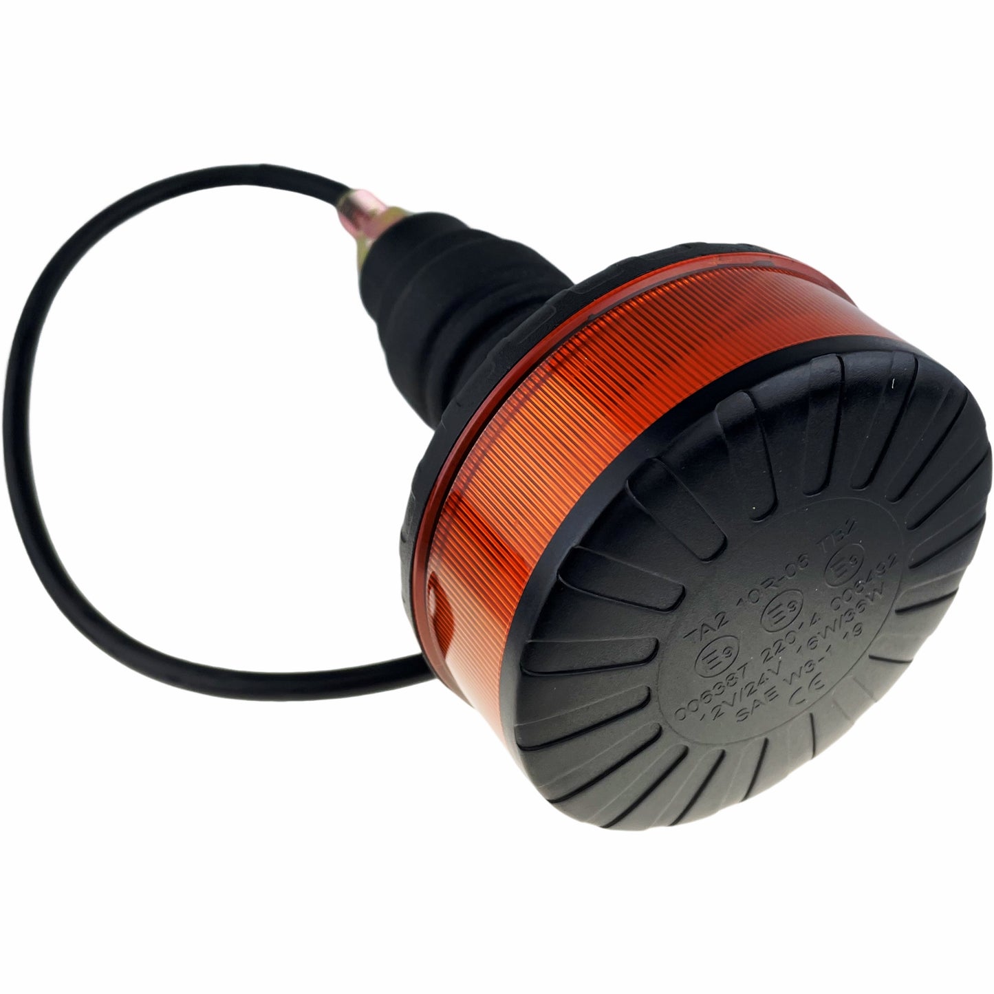 LED Amber Micro Beacon Flexi Bolt On 12/24v R65