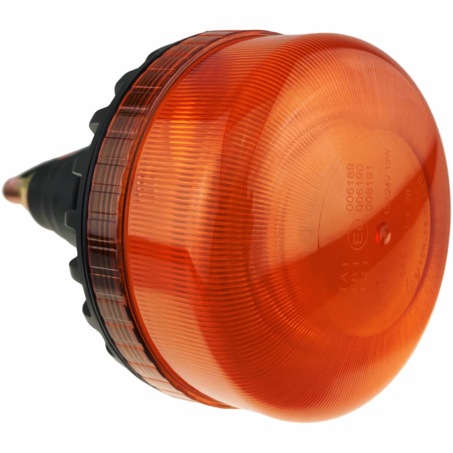 LED Amber Compact Beacon Bolt On 12/24v R65