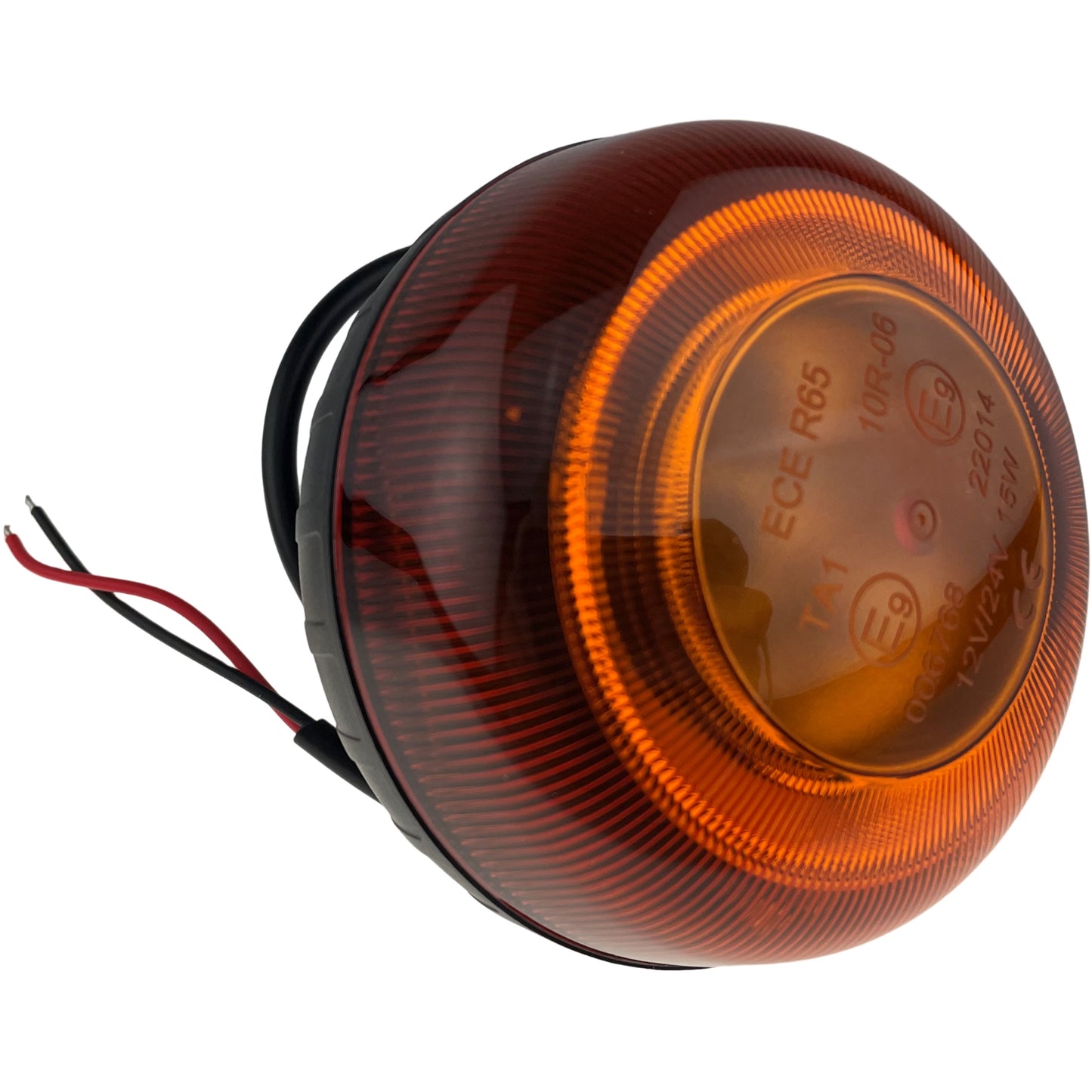LED Amber Economy Micro Beacon Bolt On 12/24v R65