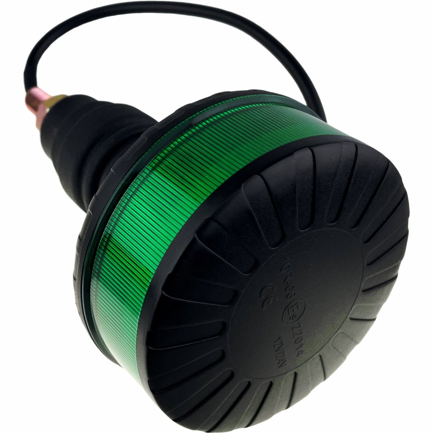 LED Green Micro Beacon Flexi Bolt On 12/24v