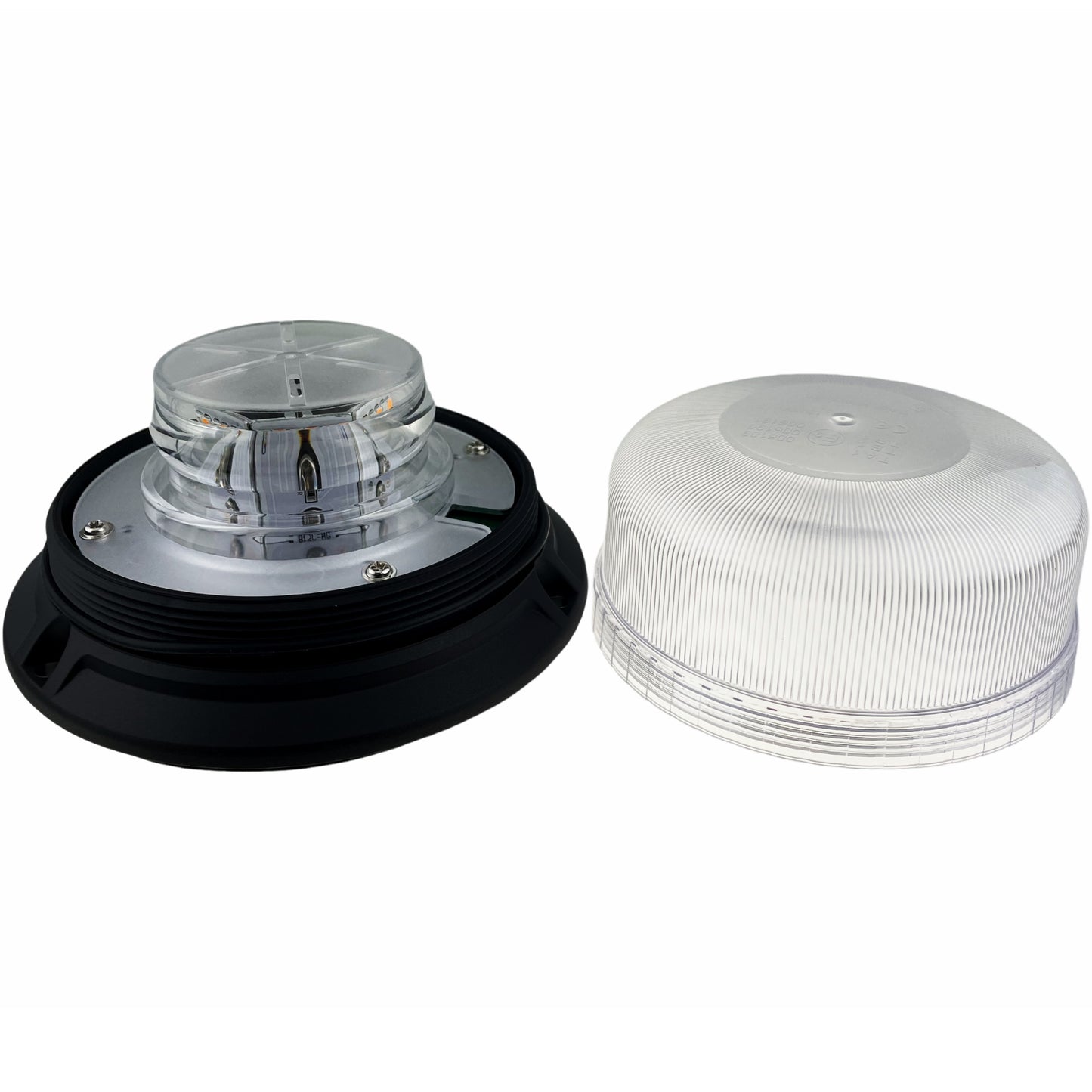 LED Beacon Amber Green Dual Colour Seatbelt Connected Magnetic 12/24v