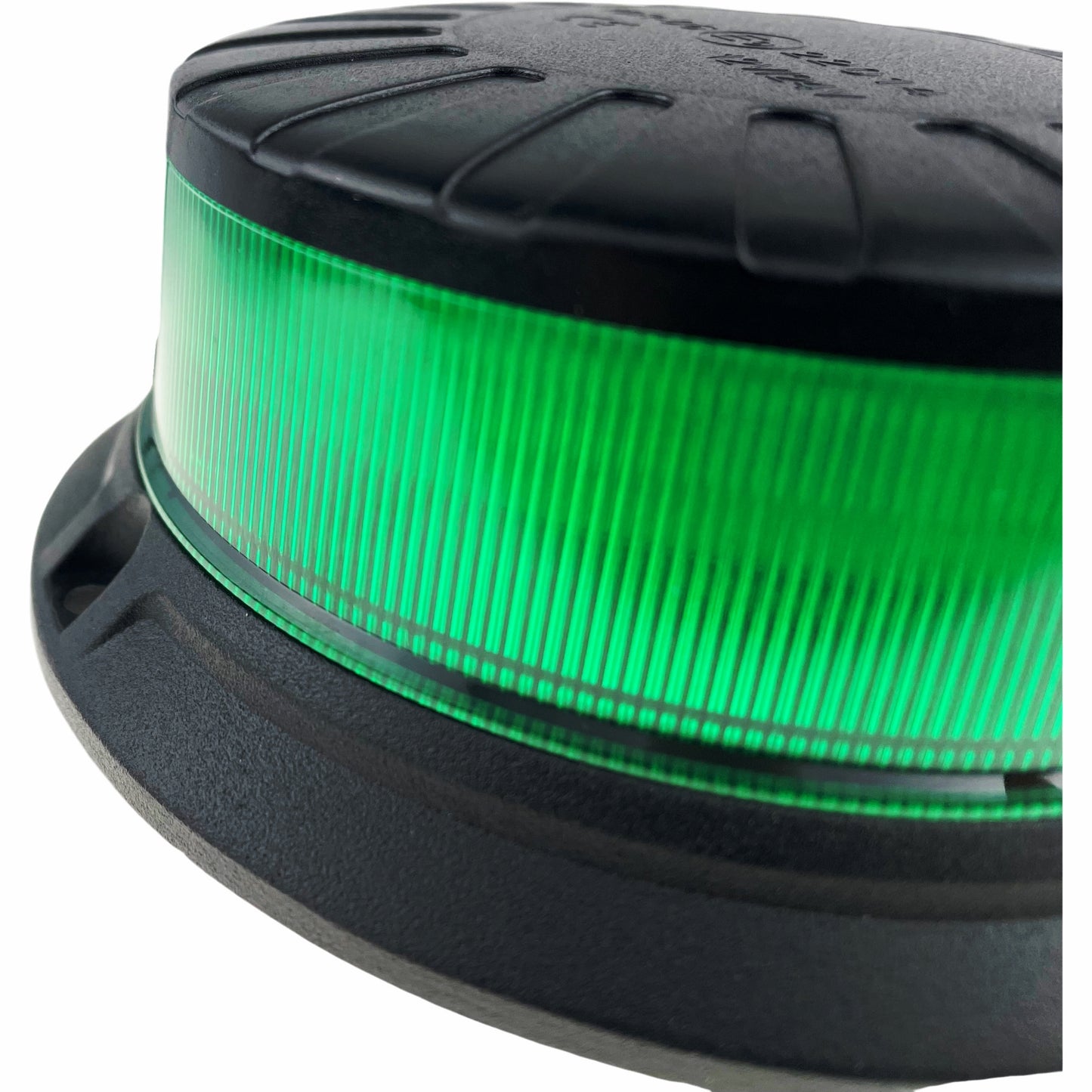 LED Green Micro Magnetic Beacon 12/24v