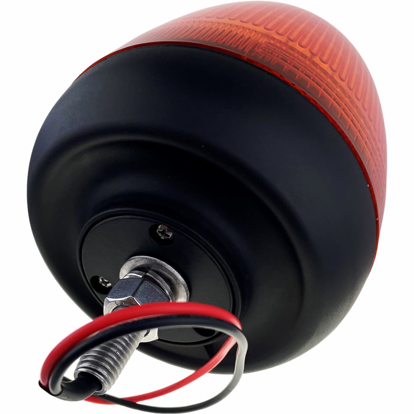 LED Amber Flashing Seatbelt Economy Light Beacon Bolt On Fitting for UK Vehicles 12V-24V Strobe