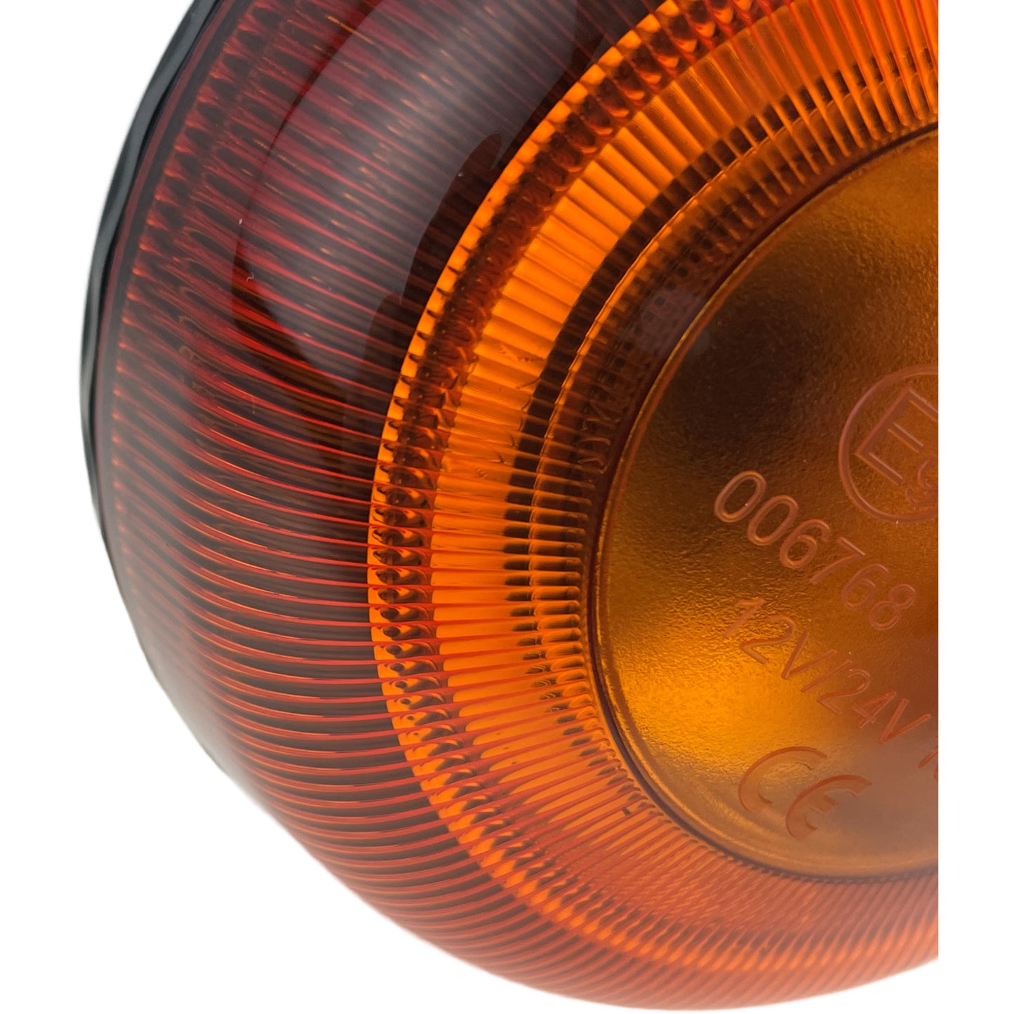 LED Amber Economy Micro Beacon Din 12/24v R65