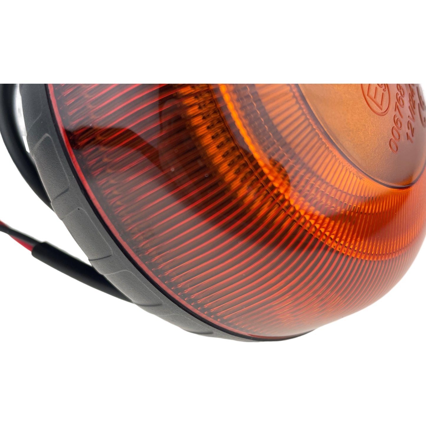 LED Amber Economy Micro Beacon Bolt On 12/24v R65