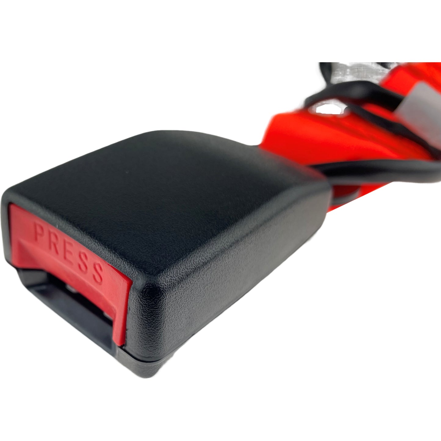 High Visibility Wired Seat Belt Hi Vis Lap Belt Orange for Green Safety Beacon