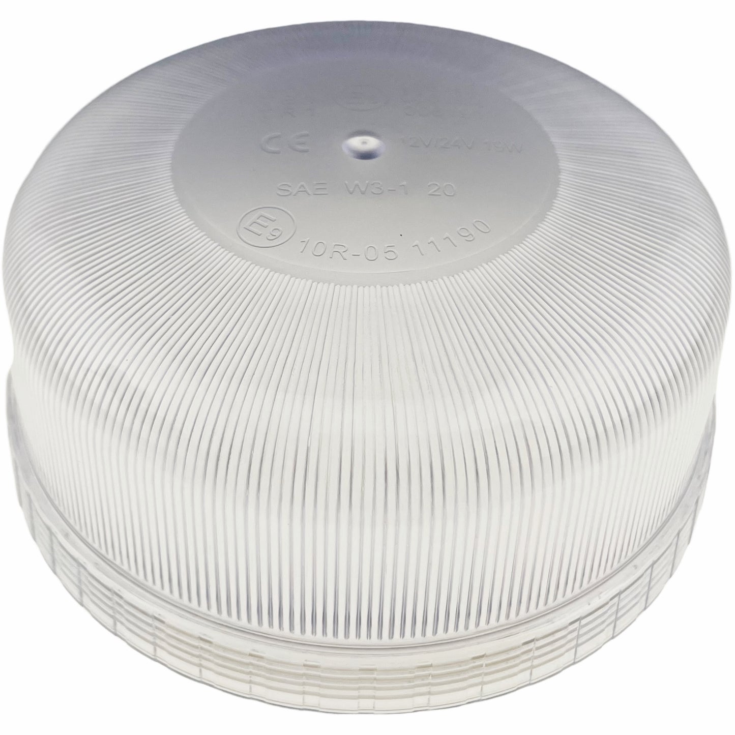 LED Beacon Amber Green Dual Colour Seatbelt Connected Bolt On 12/24v