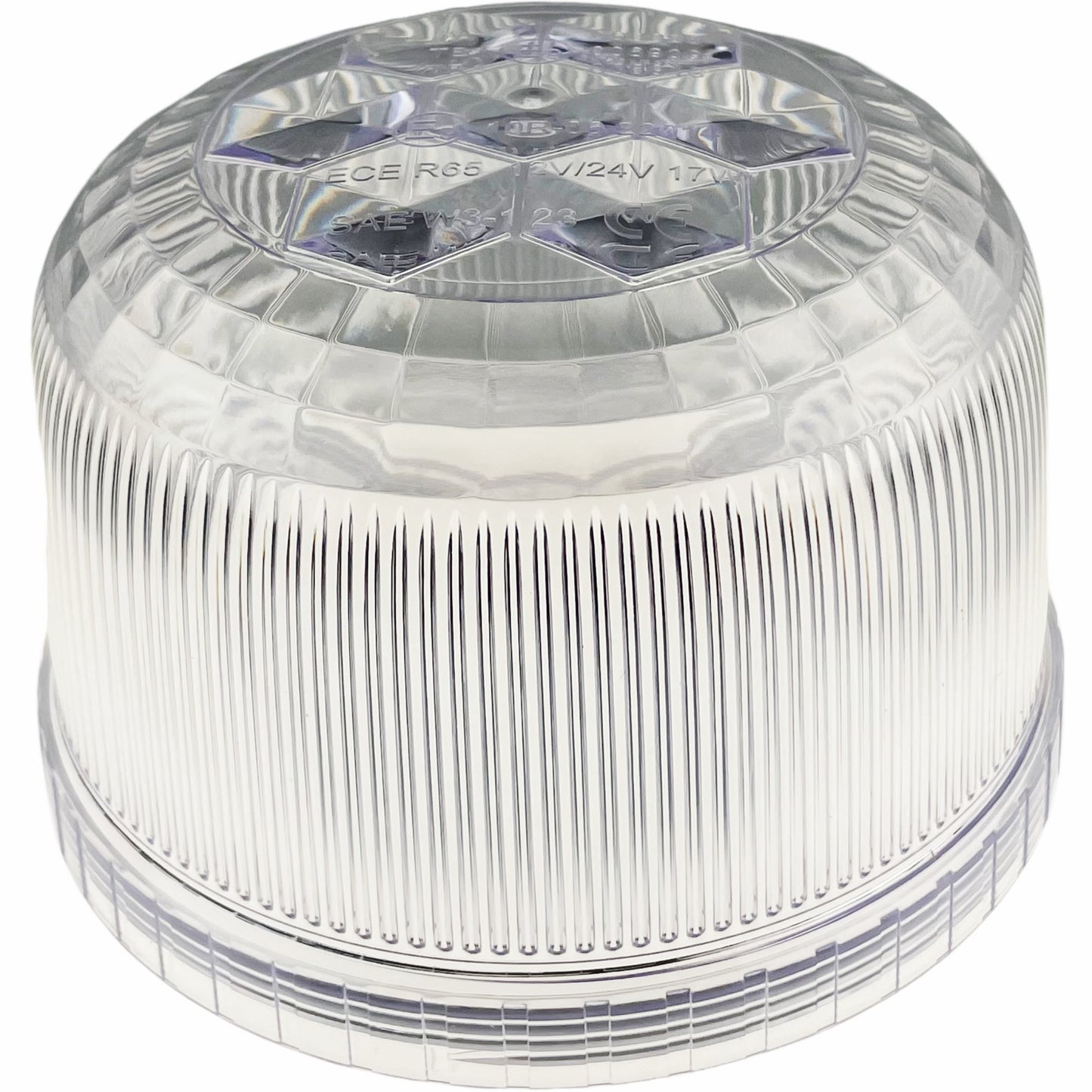 LED Green Amber Purple 3 Colour Magnetic Beacon 12/24v