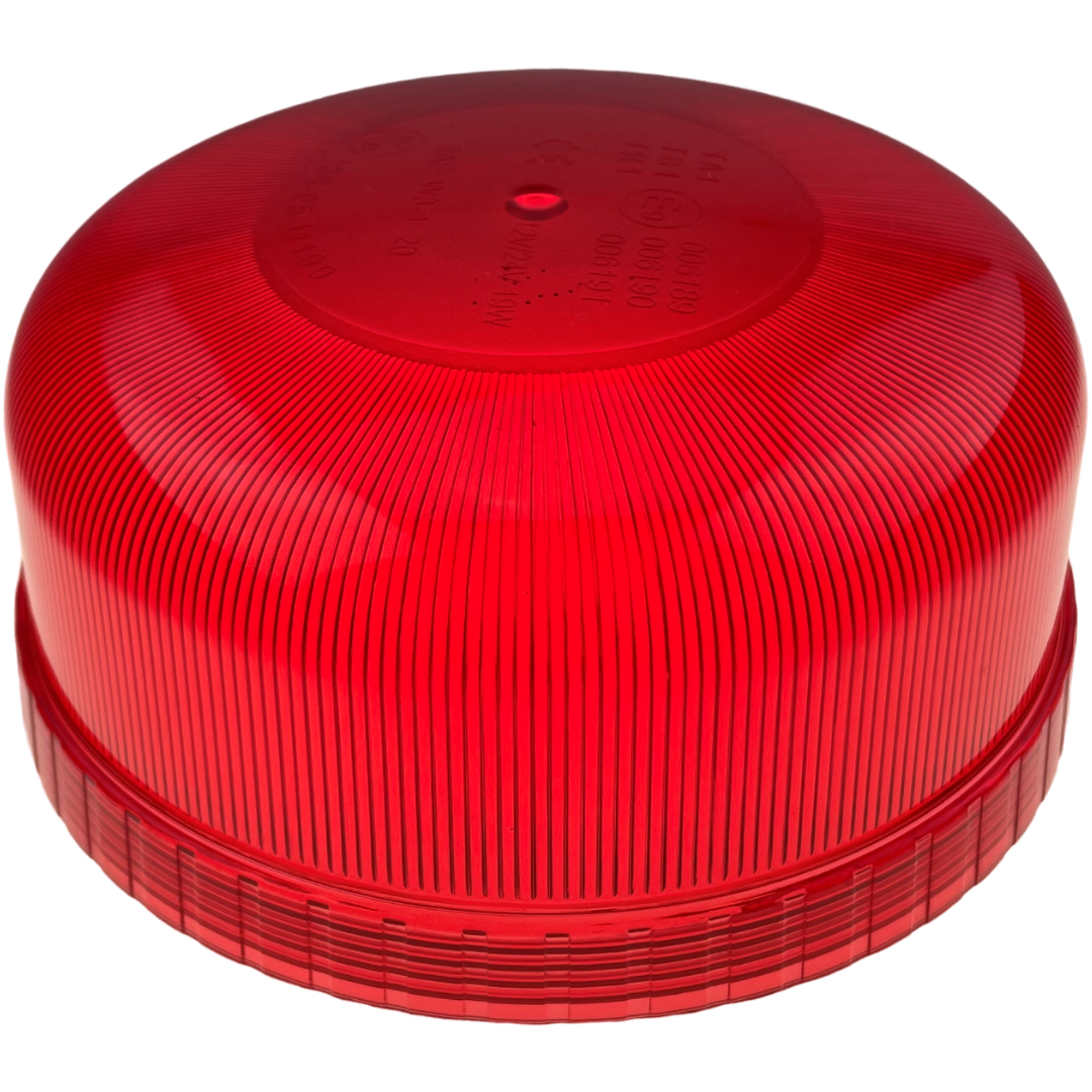 LED Beacon Red Colour Plug In Connected Magnetic 3 Bolt 12/24v Emergency Vehicles Industrial Aviation