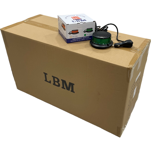 20 x LED Green Micro Magnetic Beacon 12/24v