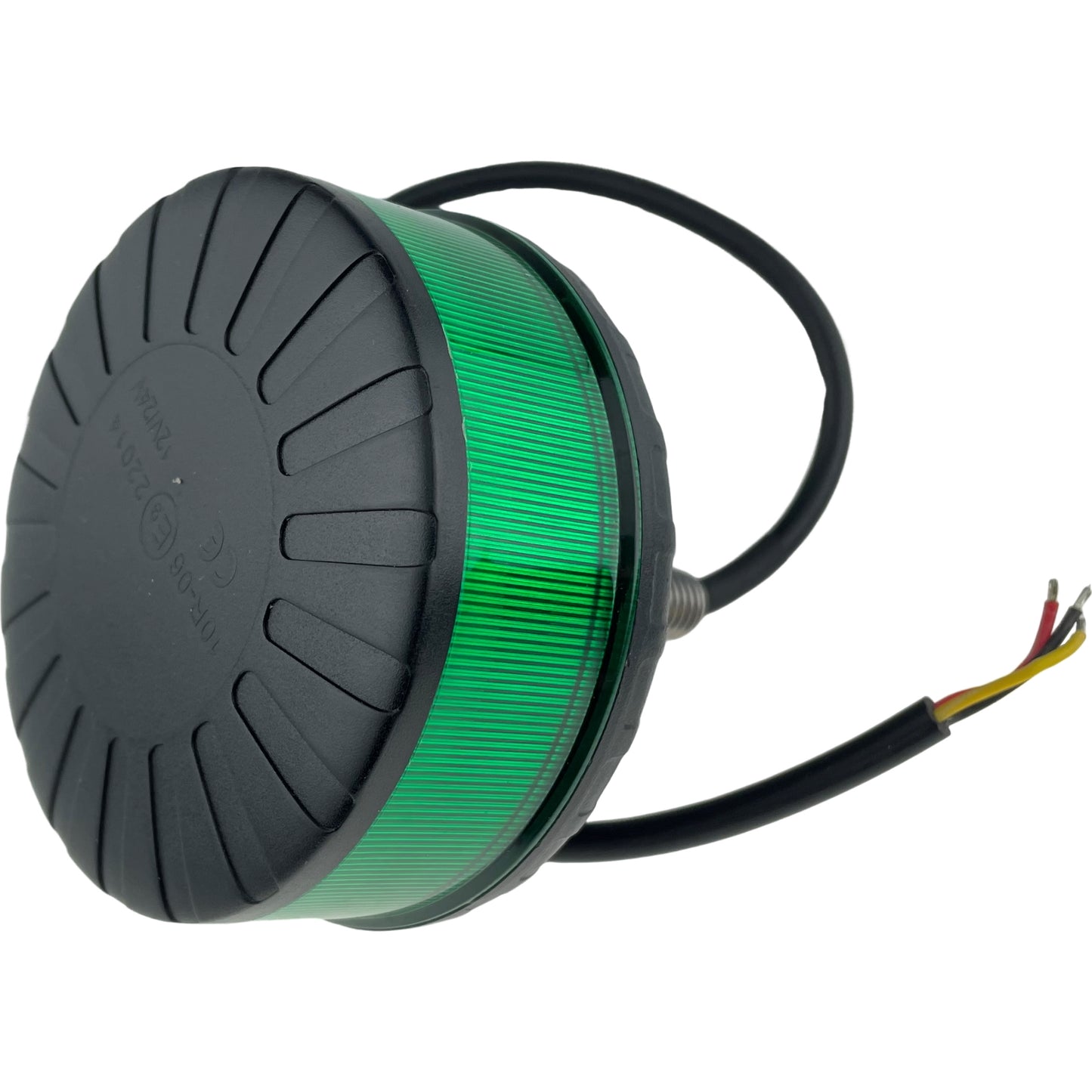 LED Green Micro Beacon Bolt On 12/24v R65