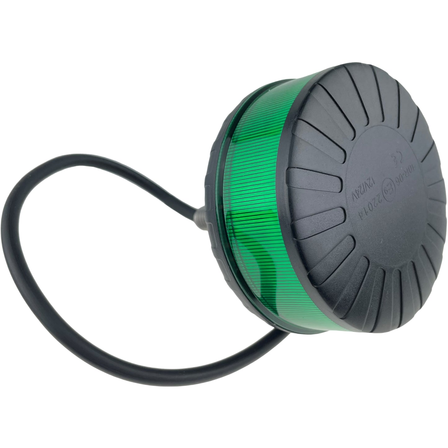 LED Green Micro Beacon Bolt On 12/24v R65