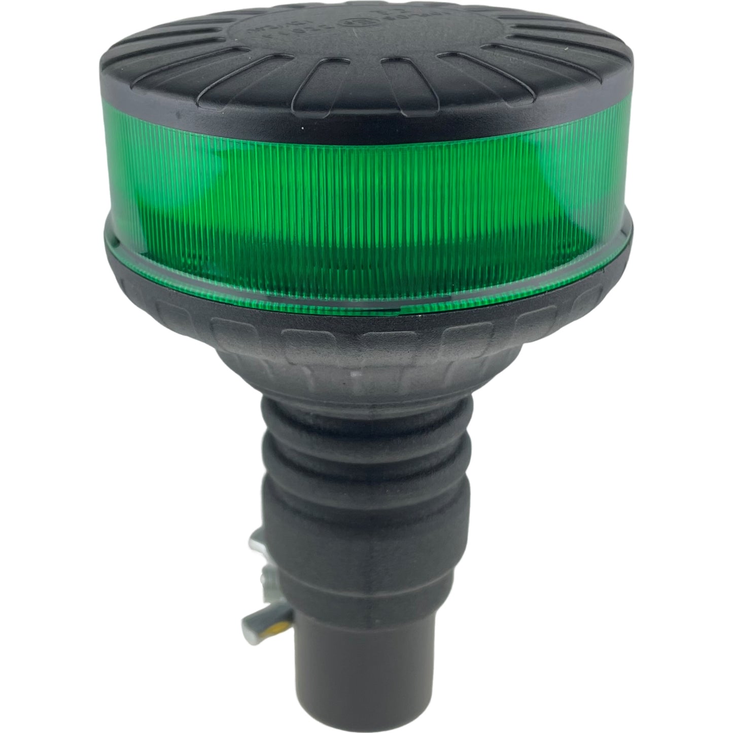 LED Green Micro Beacon Flexi Din Fitting UK 12/24v