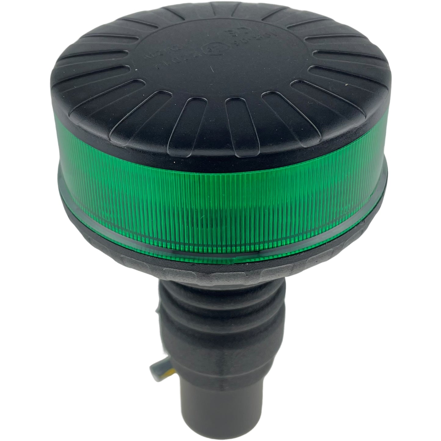 LED Green Micro Beacon Flexi Din Fitting UK 12/24v