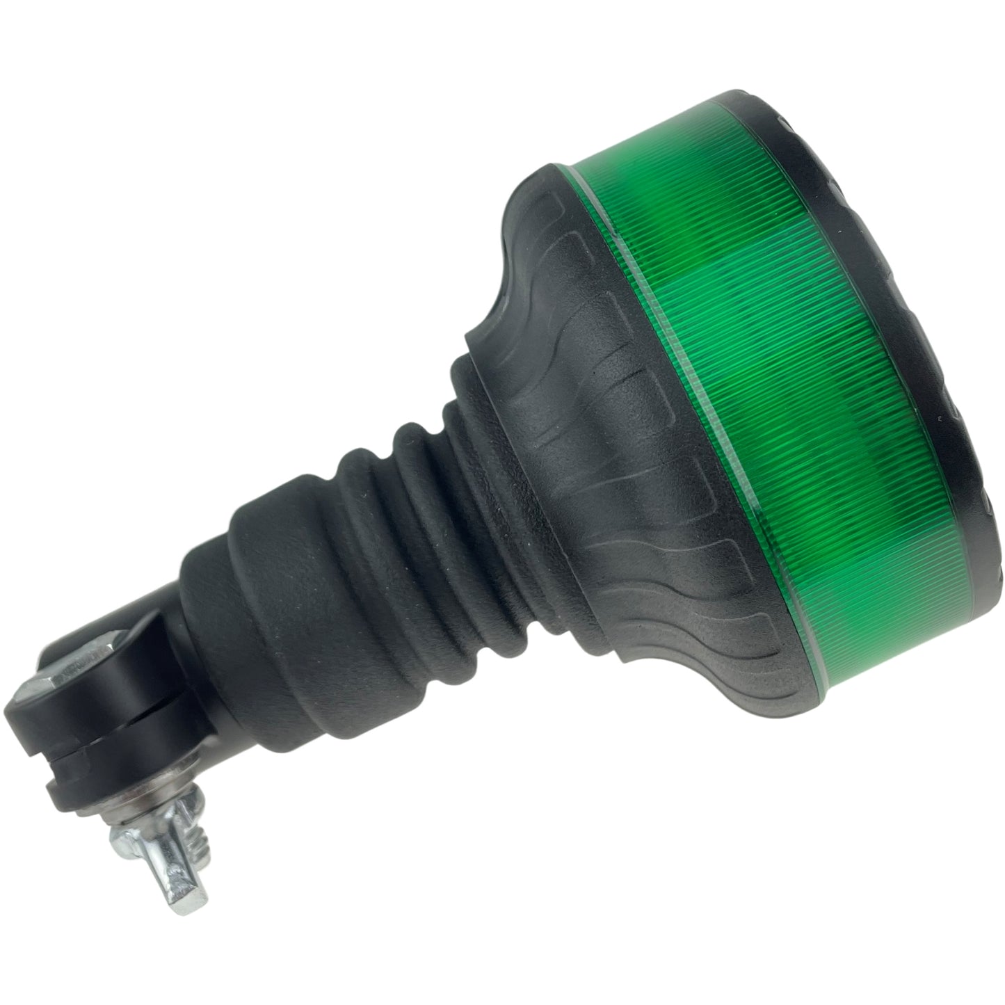 LED Green Micro Beacon Flexi Din Fitting UK 12/24v