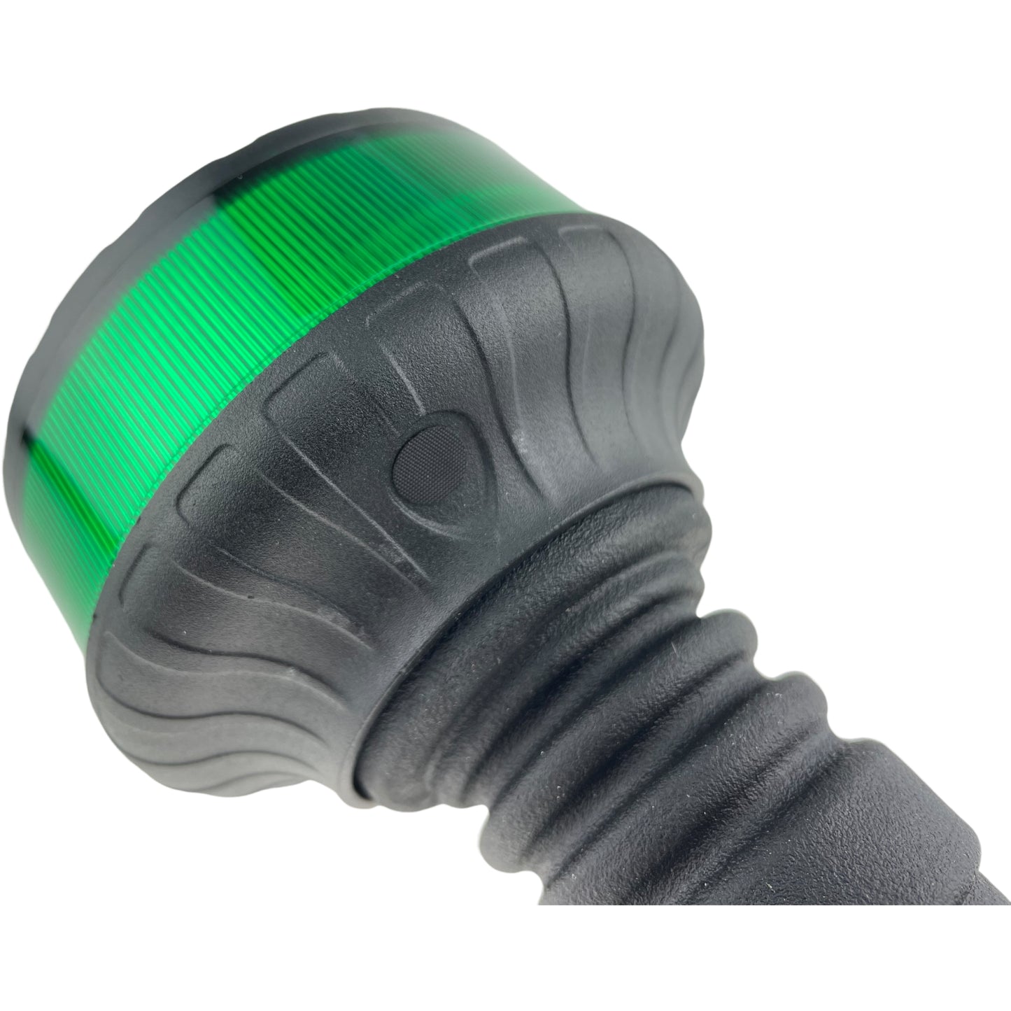 LED Green Micro Beacon Flexi Din Fitting UK 12/24v