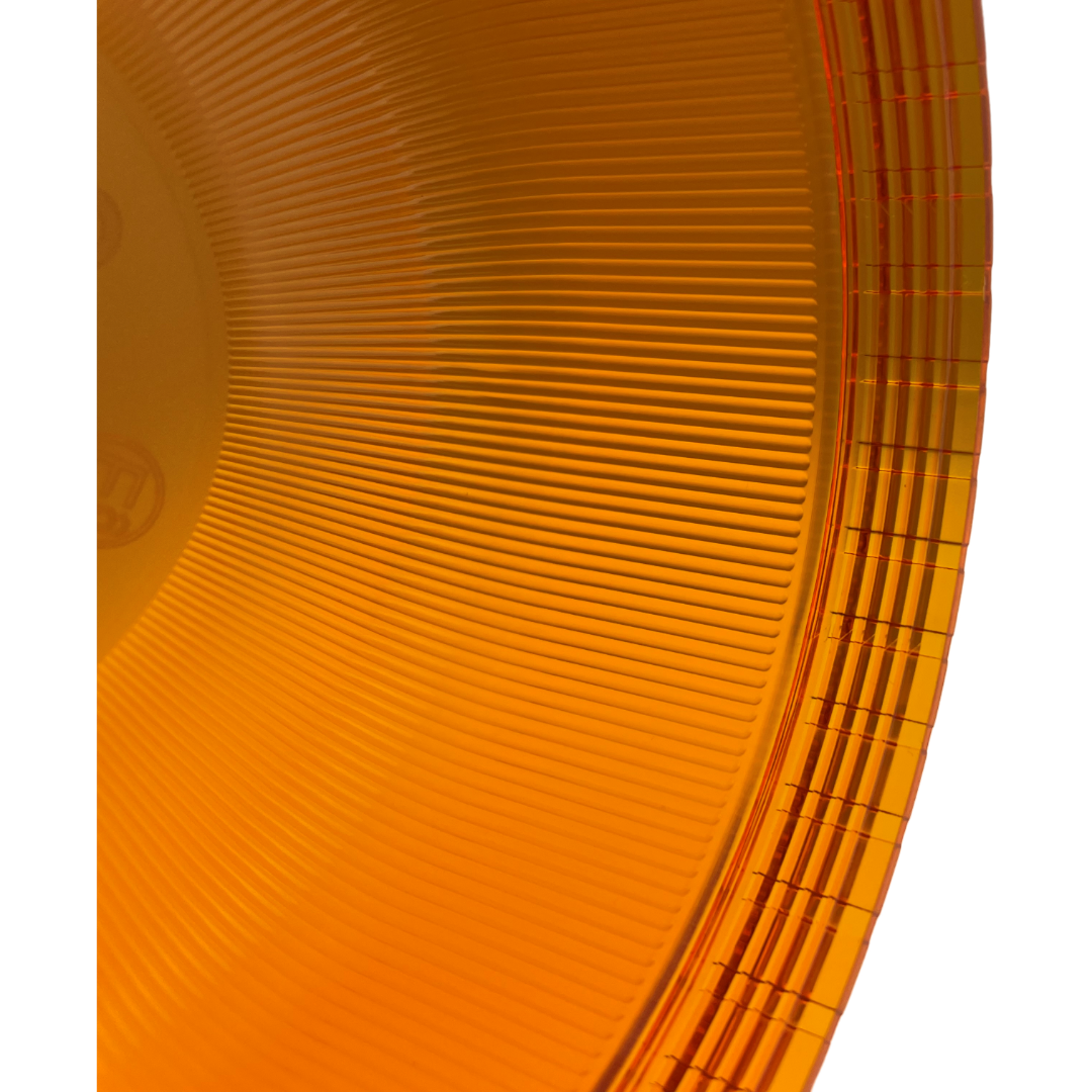 LED Beacon Amber Colour Plug In Connected Magnetic 3 Bolt 12/24v