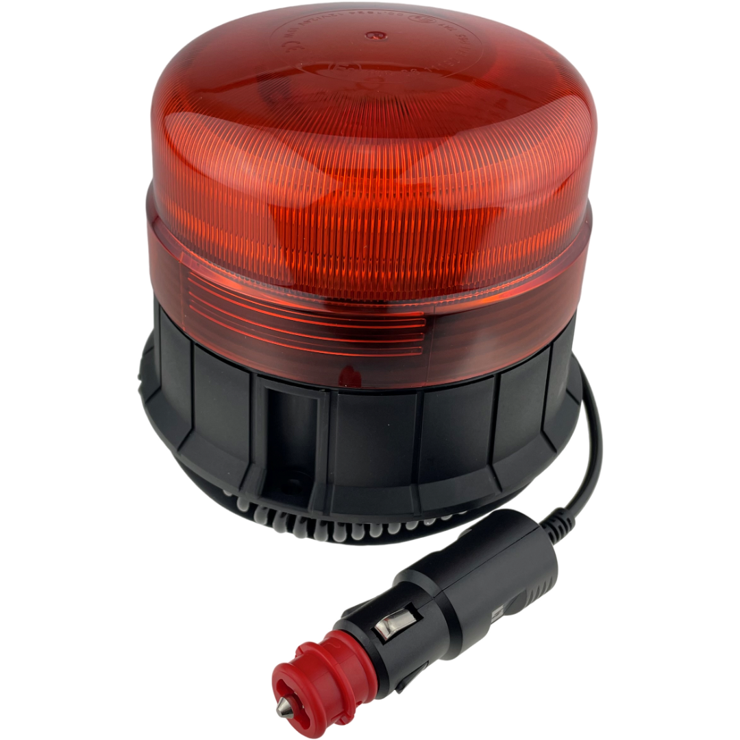 20 x LED Amber Beacon Magnetic 12v/24v R65