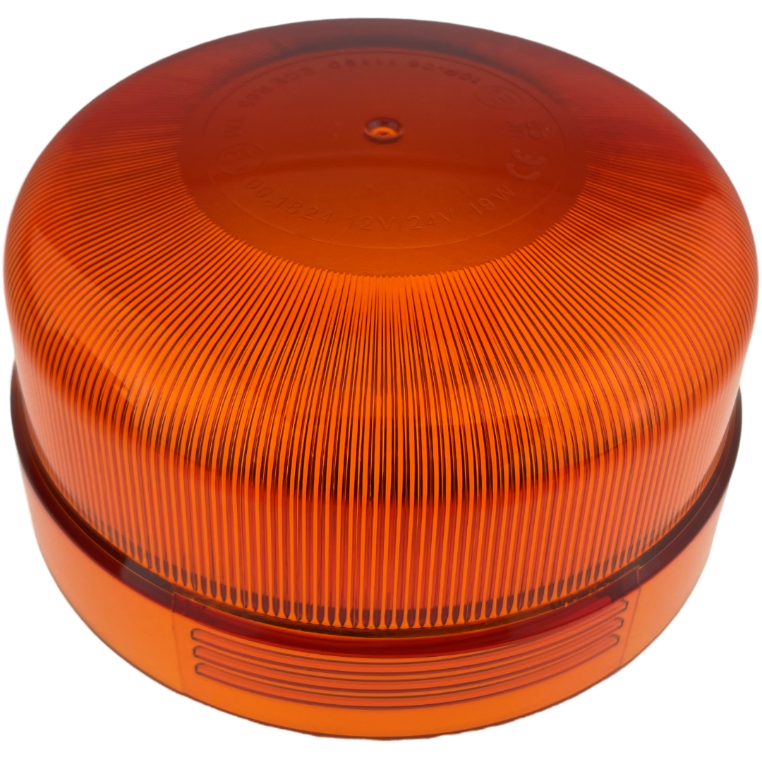 20 x LED Amber Beacon Magnetic 12v/24v R65