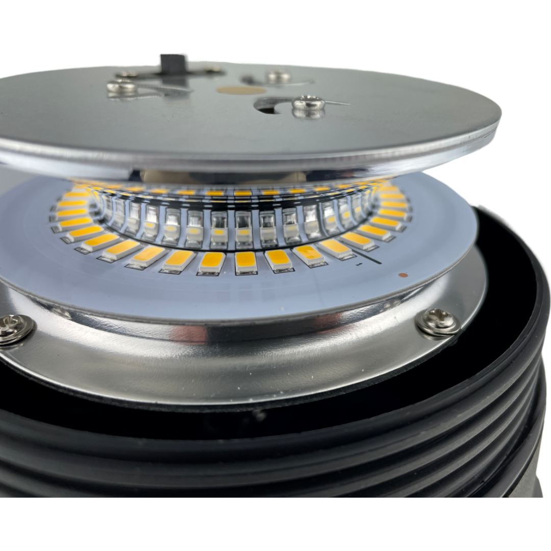 20 x LED Amber Beacon Magnetic 12v/24v R65