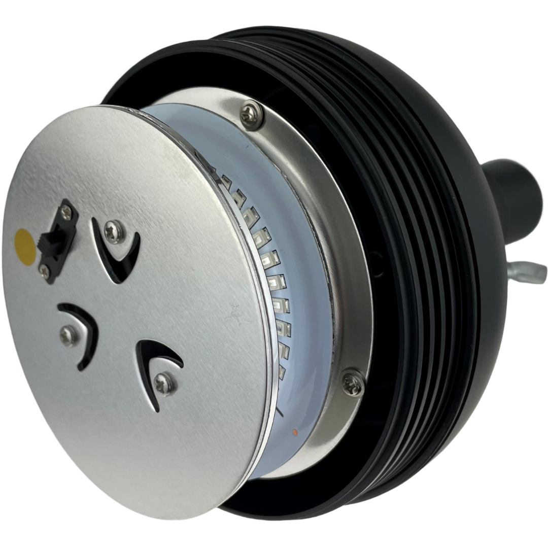 LED Green Flashing Standard Light Beacon Seatbelt Compatible Flexi Din for UK Vehicles