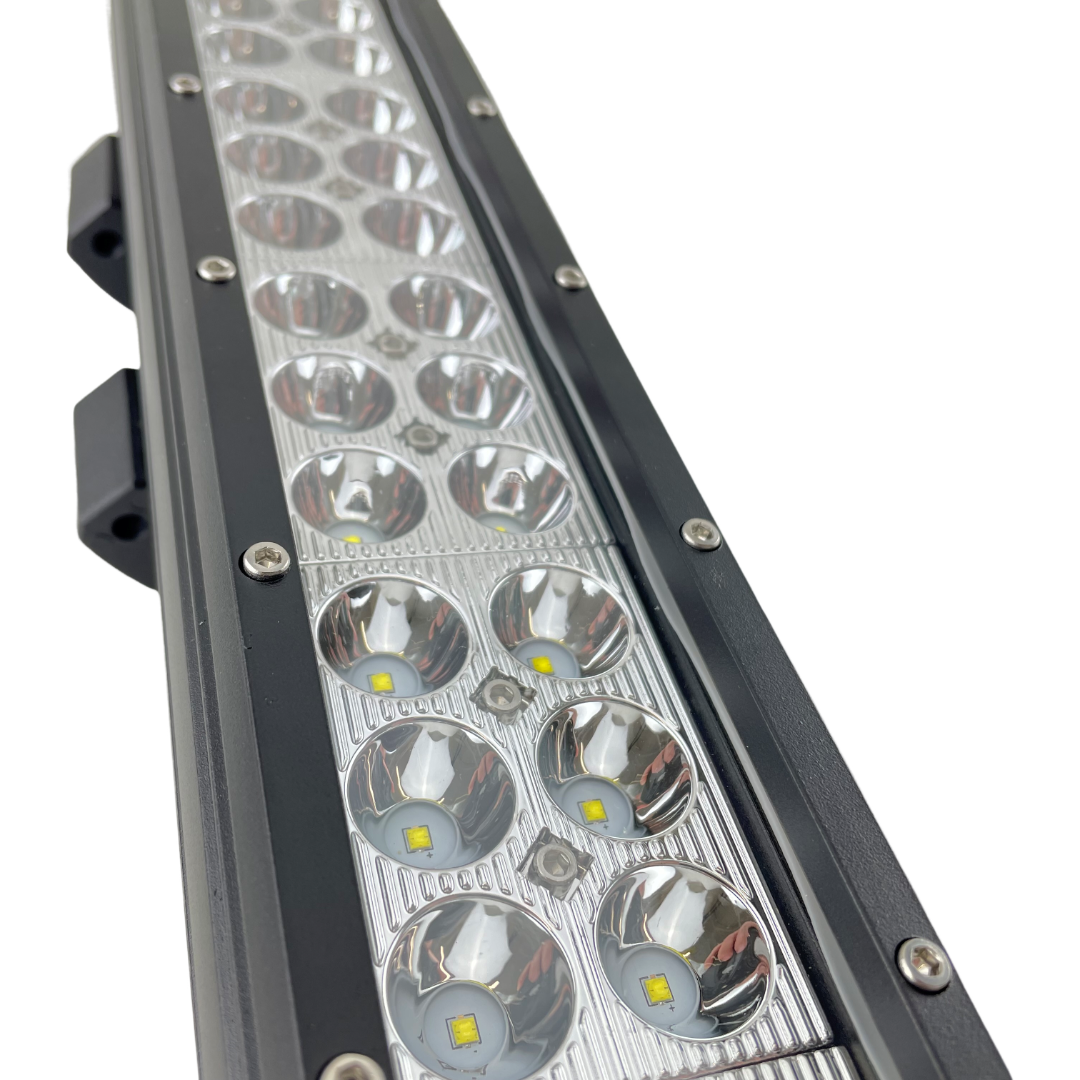 LED Clear Work Light Bolt On for Work Environment UK 18 Inch 126W 42 Lights