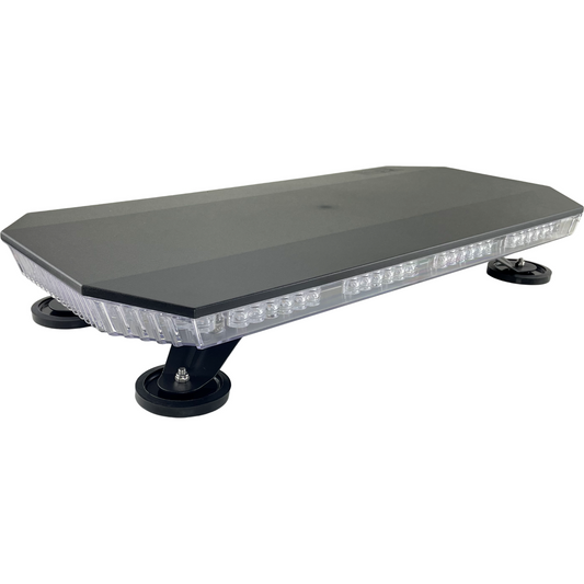 LED Amber Light Bar 600mm 23.6" Magnetic DC 10/30v IP656 R65