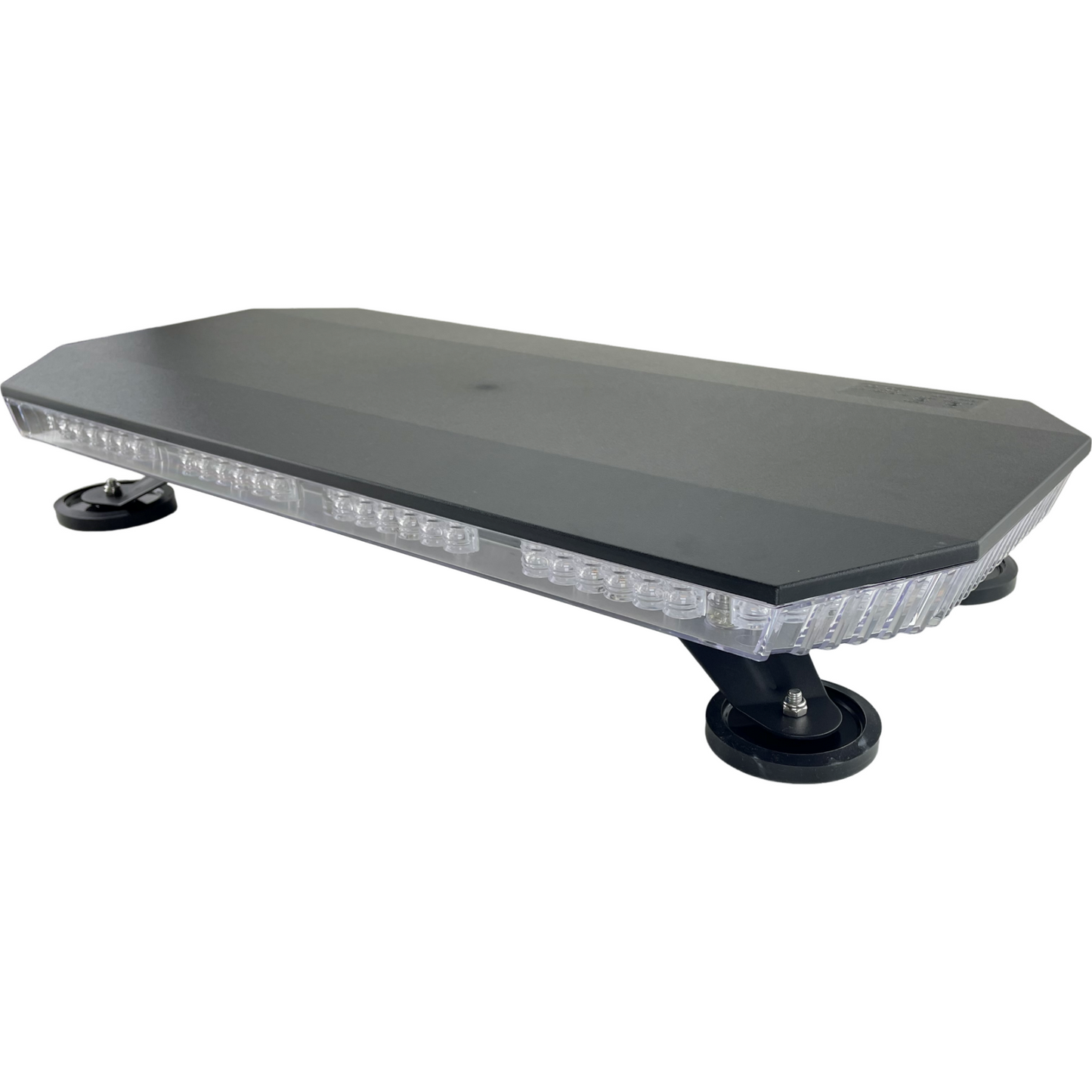 LED Amber Light Bar 600mm 23.6" Magnetic DC 10/30v IP656 R65