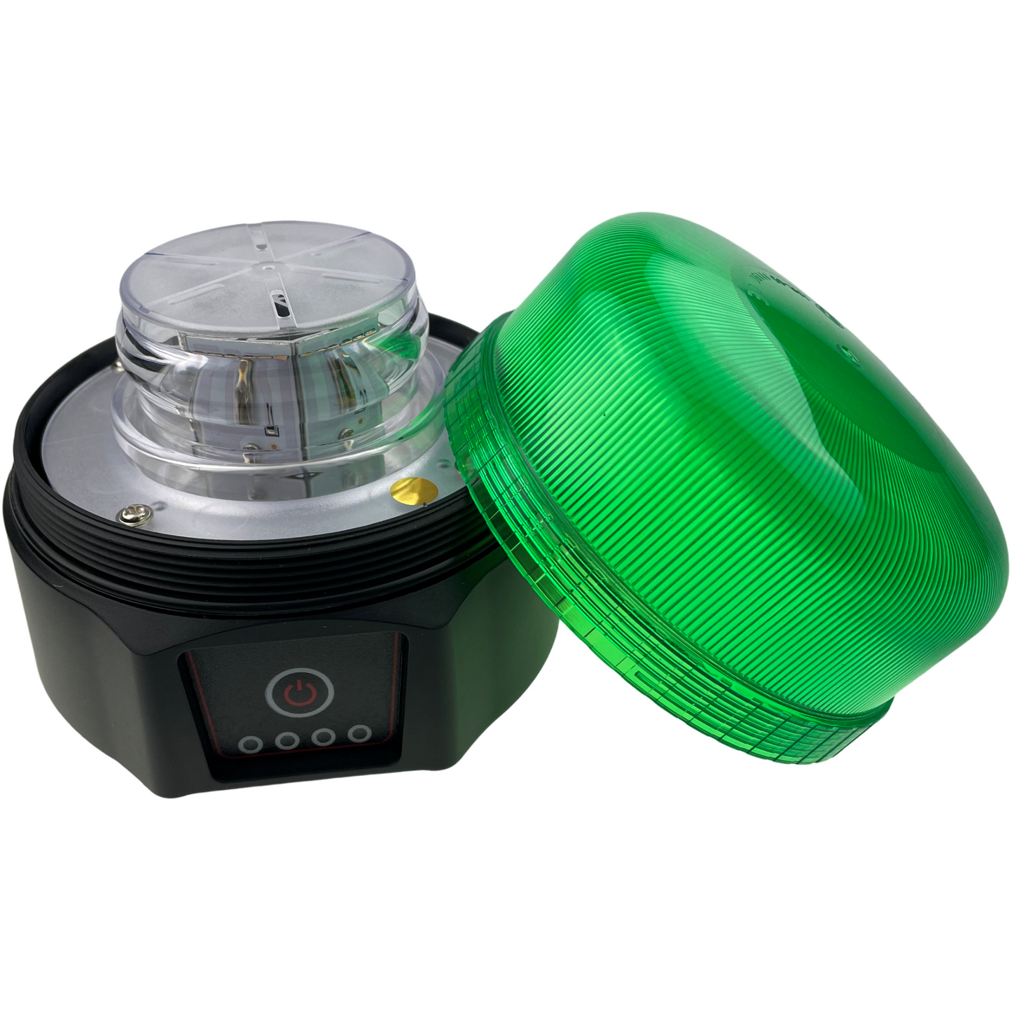 LED Green Rechargeable Magnetic Beacon 12v/24v