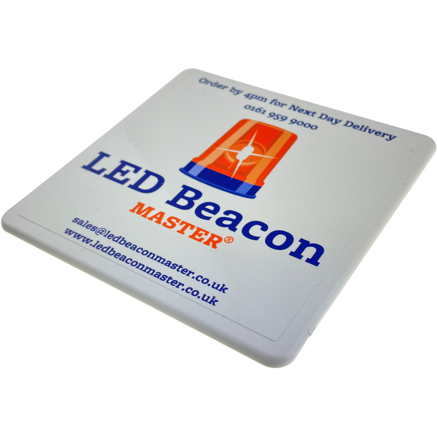 LED Beacon Master® Coaster