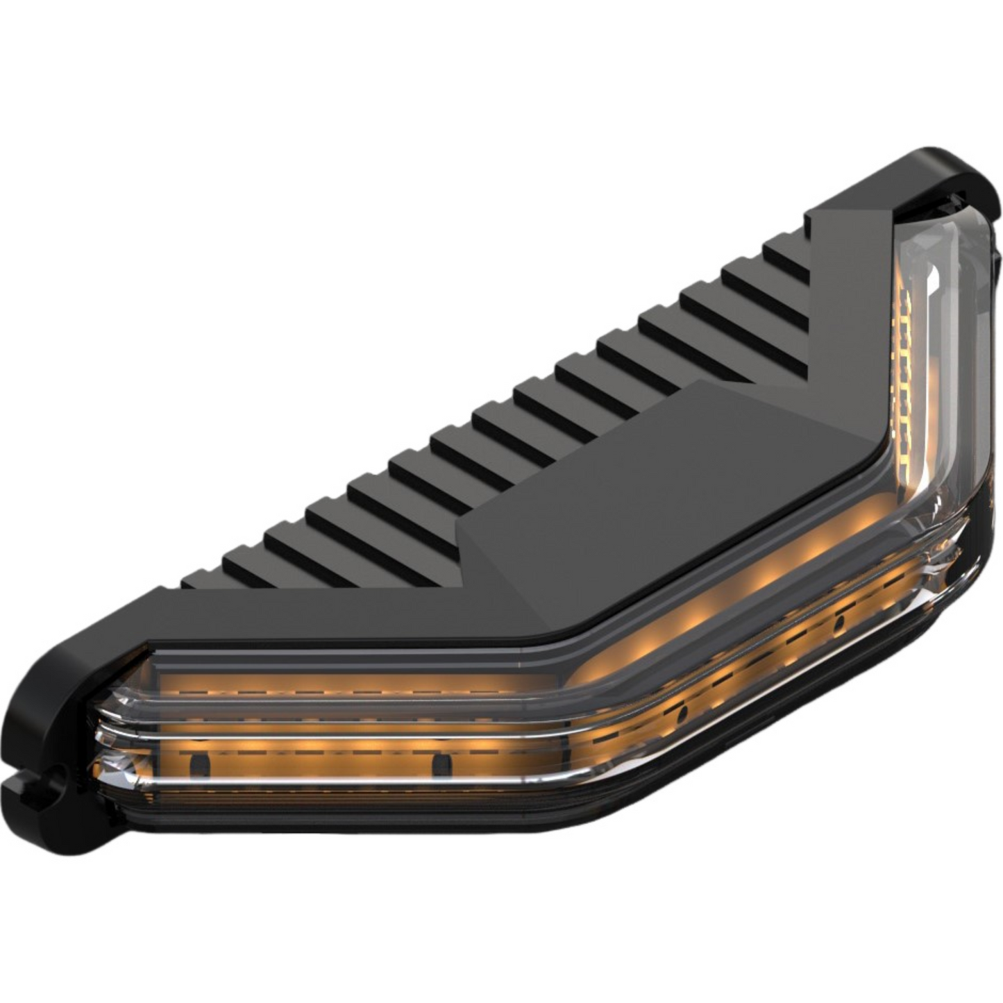 Corner Unit 18 LED Module Amber White Strobe Light 12-24v IP67 IP69K R65 - Single
