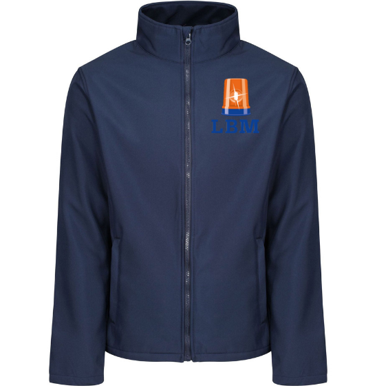 LED Beacon Master® Navy Softshell Jacket - FREE with Orders Over £500