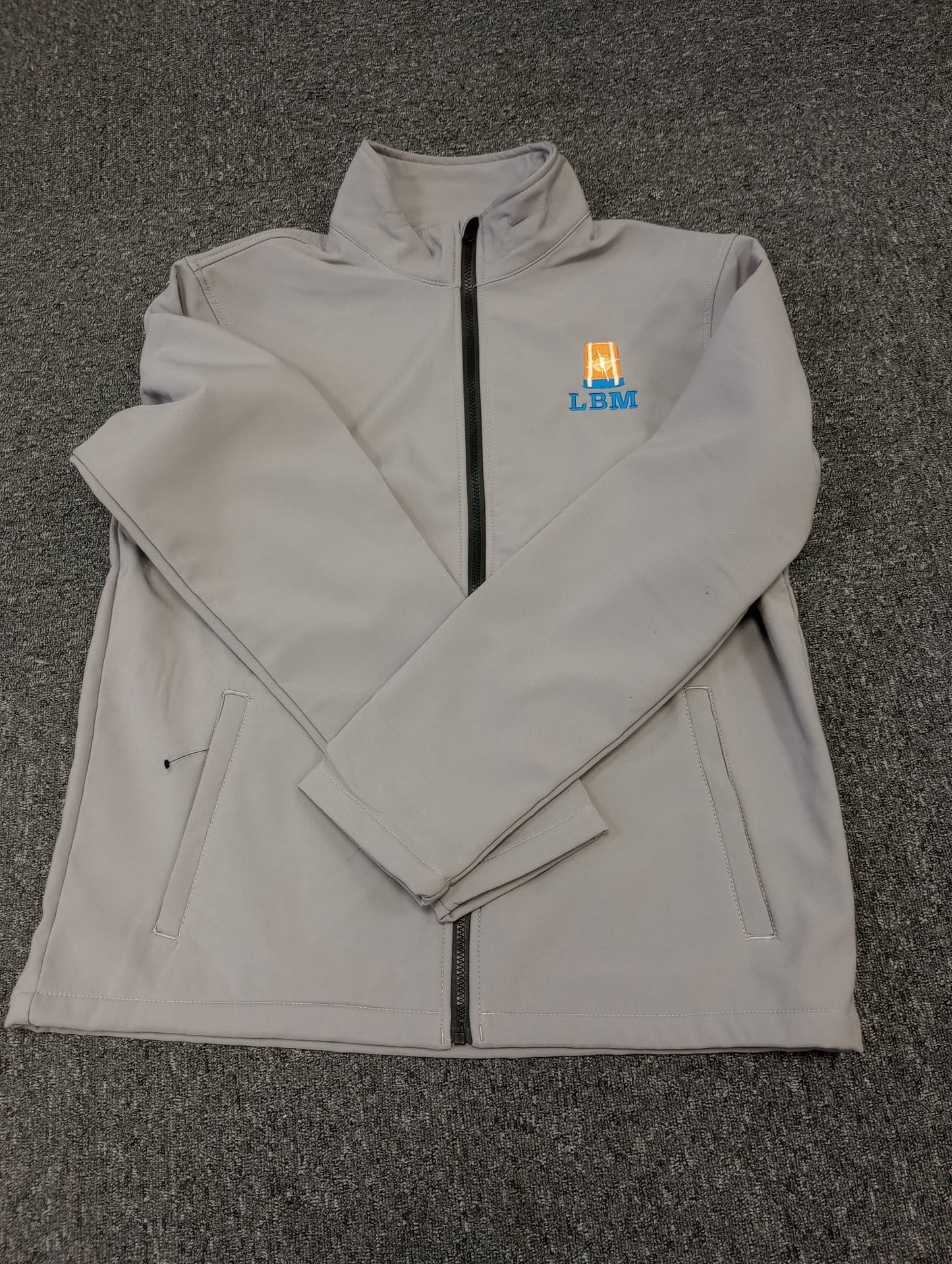 LED Beacon Master® Light Grey Softshell Jacket - FREE with Orders Over £500