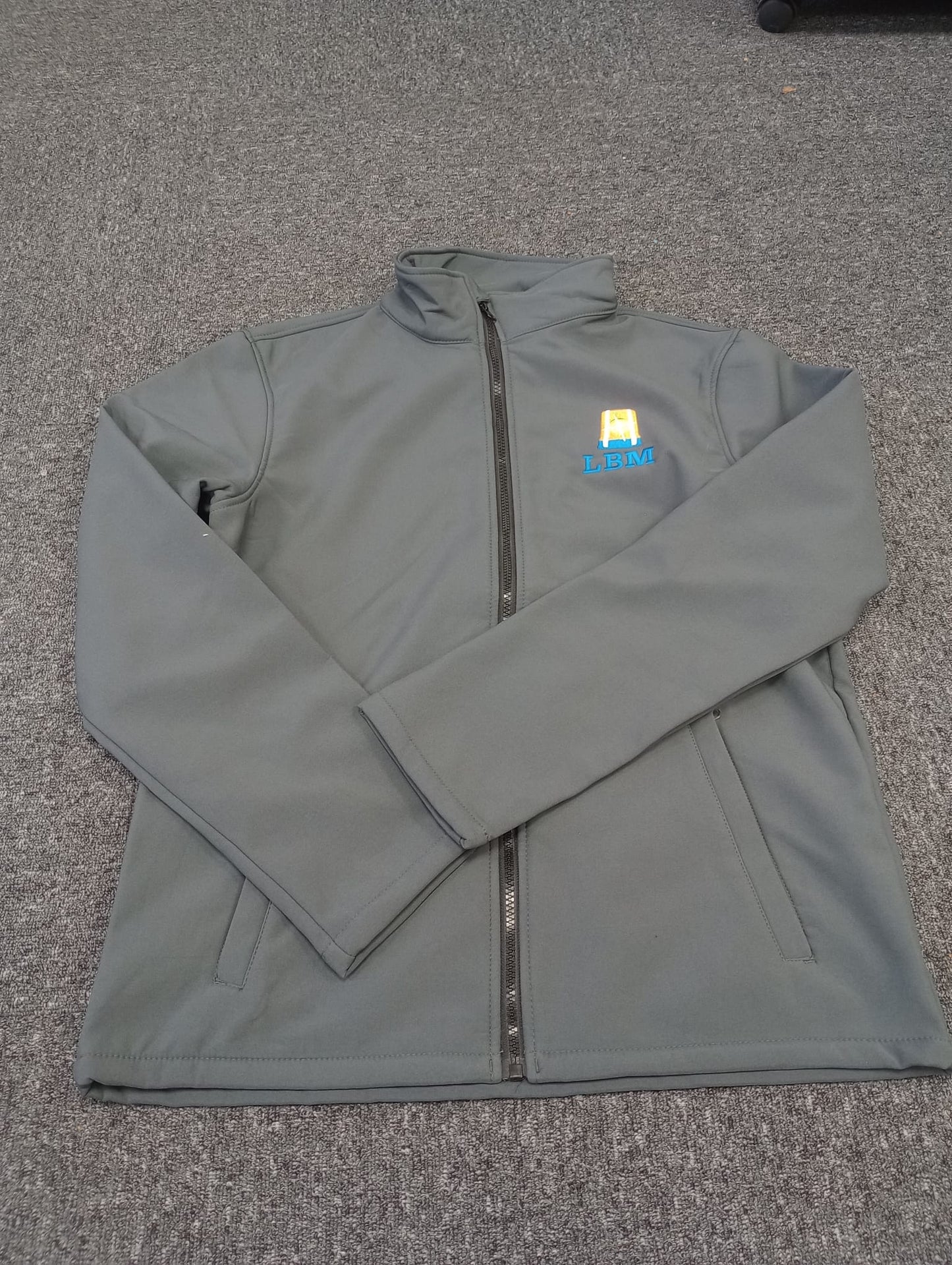 LED Beacon Master® Dark Grey Softshell Jacket - FREE with Orders Over £500