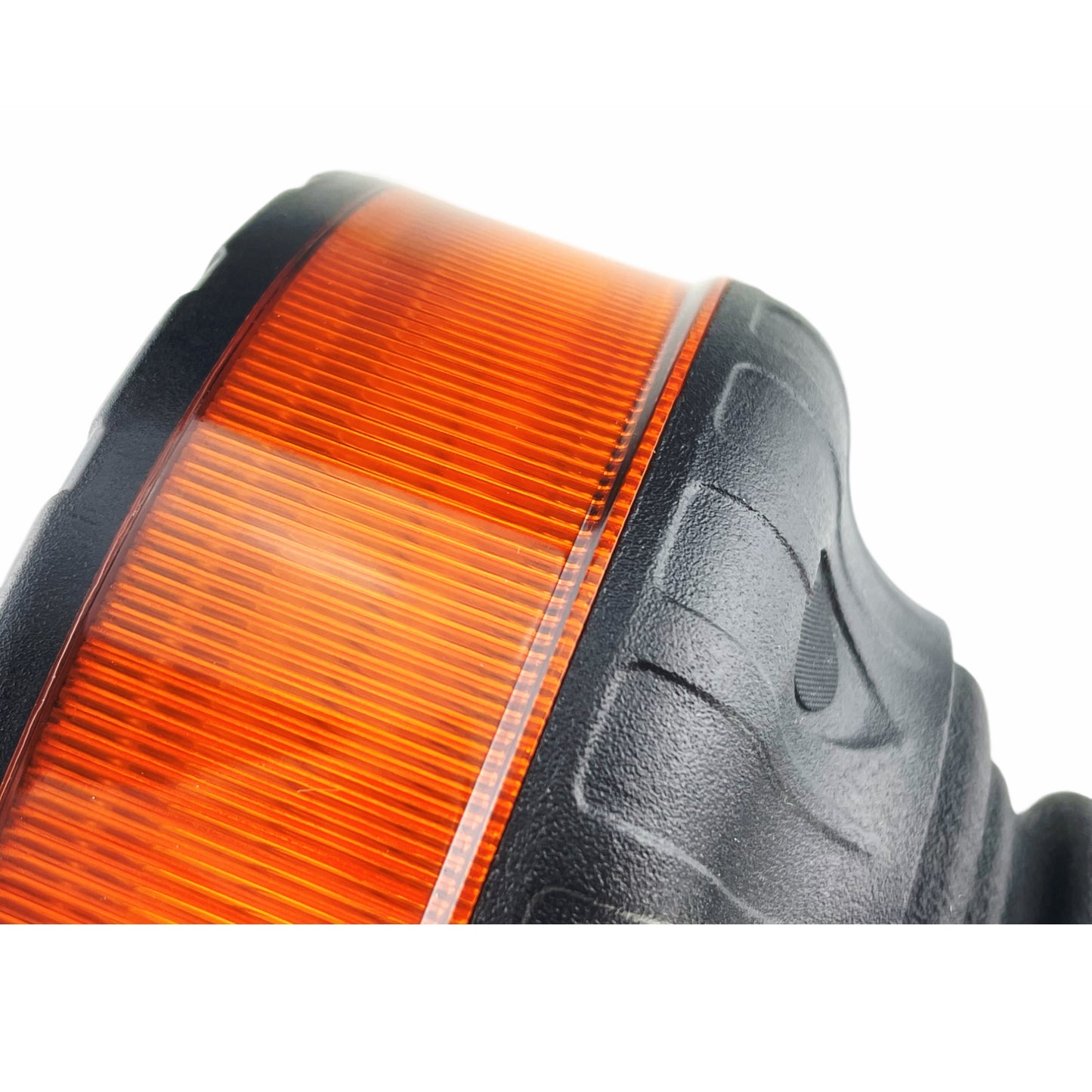 LED Amber Micro Beacon Flexi Din 12/24v R65