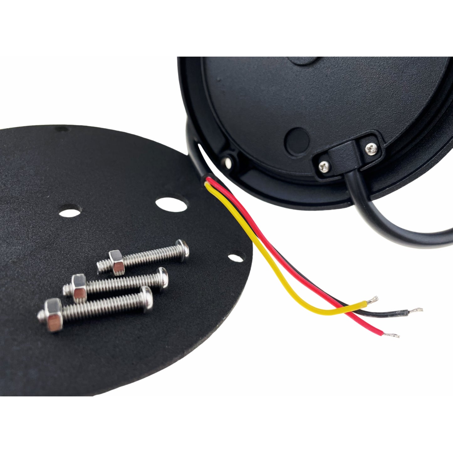 LED Amber Micro Beacon 3 Bolt 12/24v R65