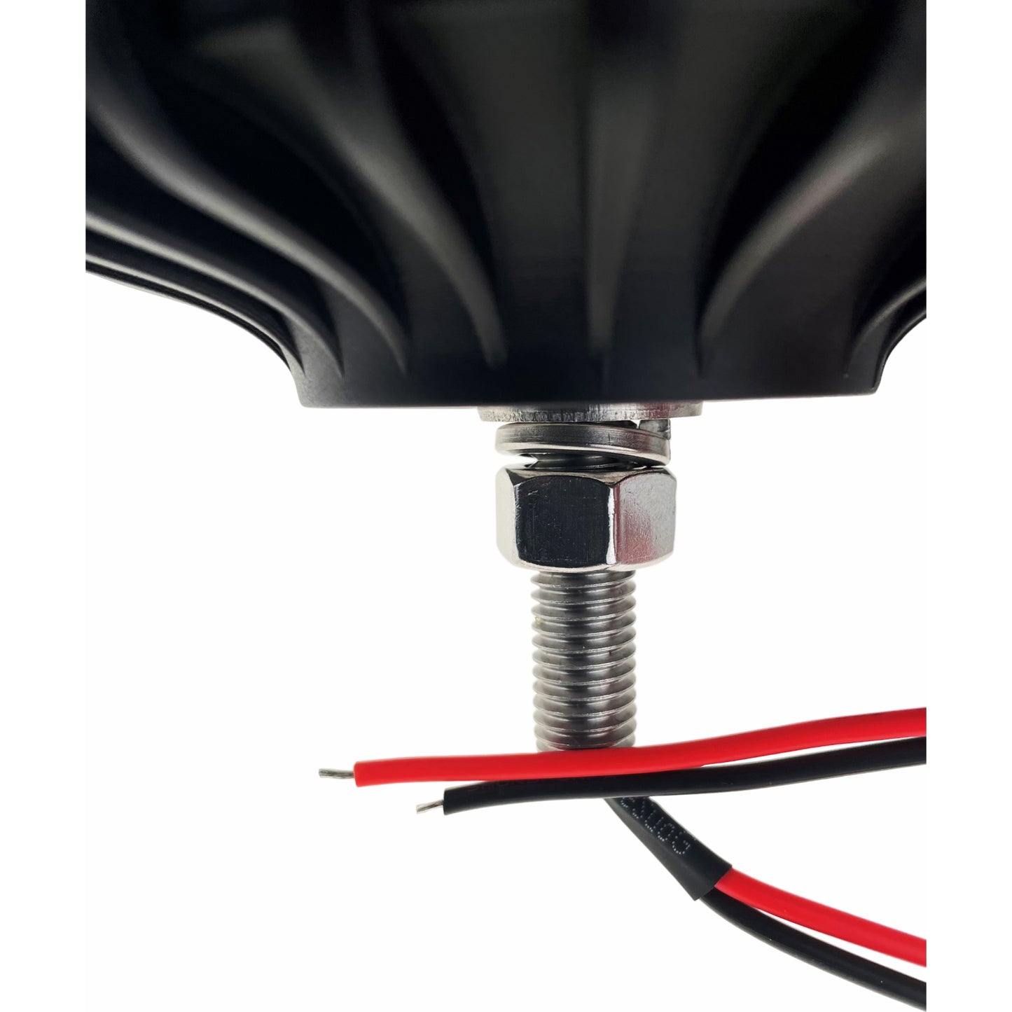 LED Red Flashing Compact Light Beacon Bolt On Fitting UK 12/24v Emergency Vehicles Industrial Aviation