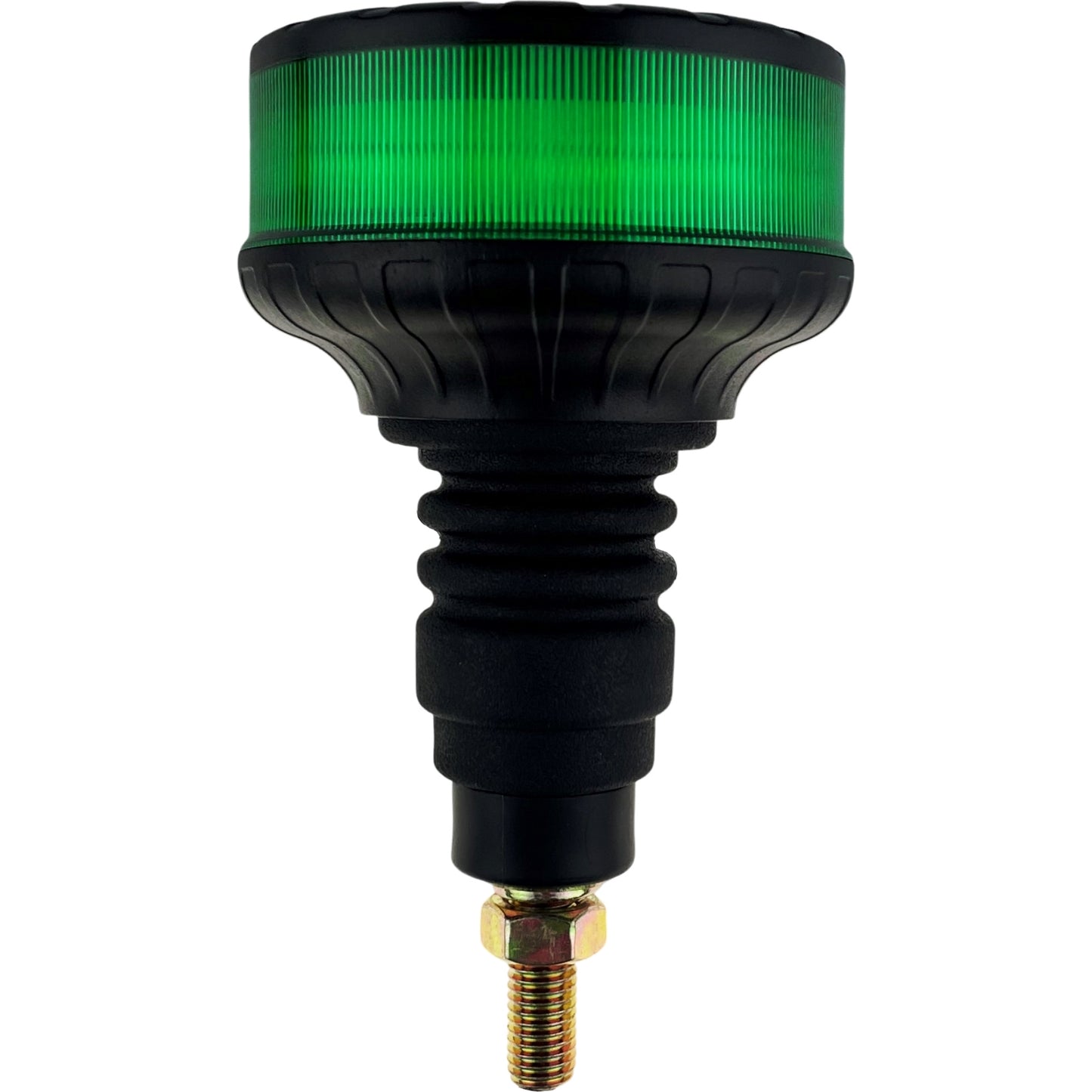 LED Green Micro Beacon Flexi Bolt On 12/24v