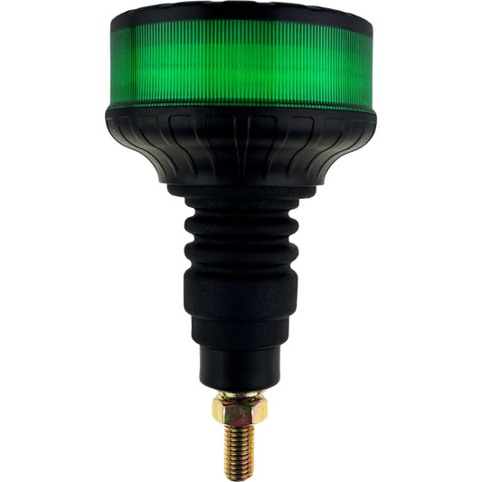 LED Green Micro Beacon Flexi Bolt On 12/24v