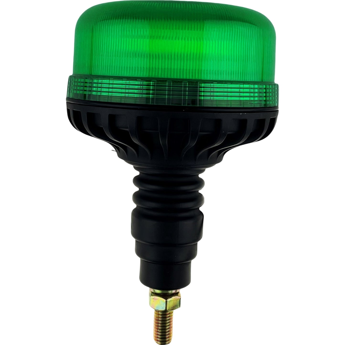 LED Green Compact Beacon Bolt On 12/24v