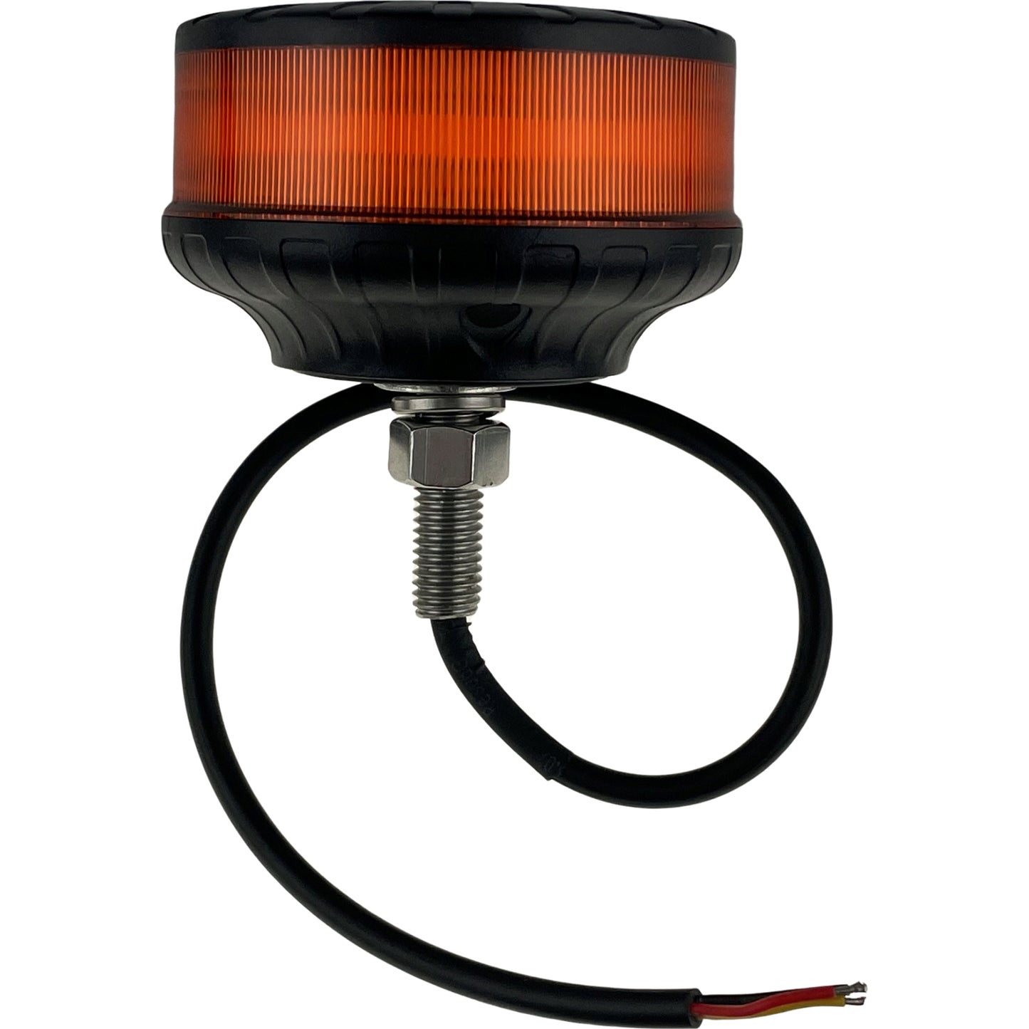 LED Amber Micro Beacon Bolt On 12/24v R65