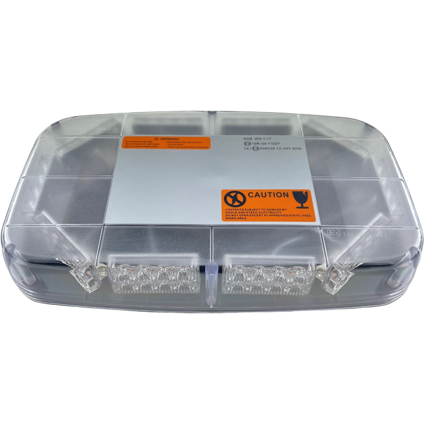 LED Amber Mini Light Bar Magnetic 12/24v R65 27.5cm / 10.8"