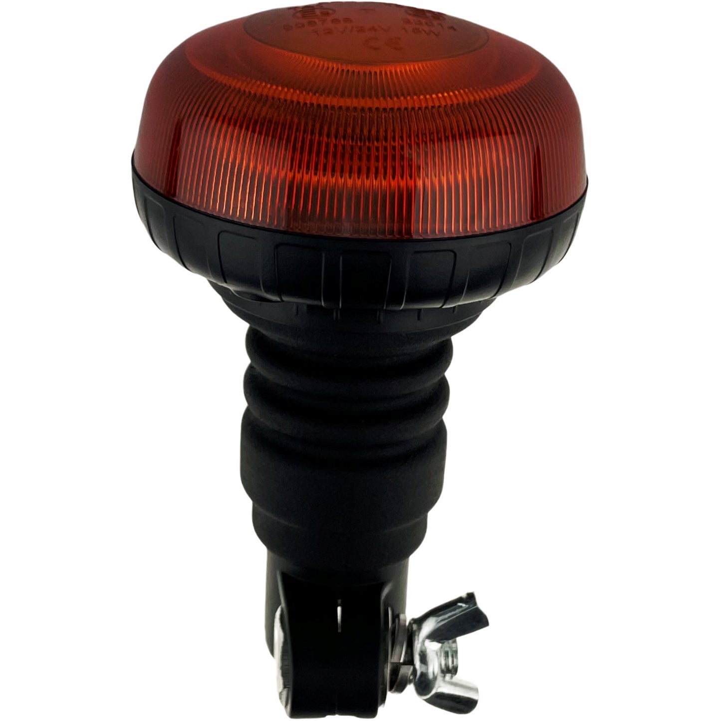 LED Amber Economy Micro Beacon Flexi Din 12/24v R65