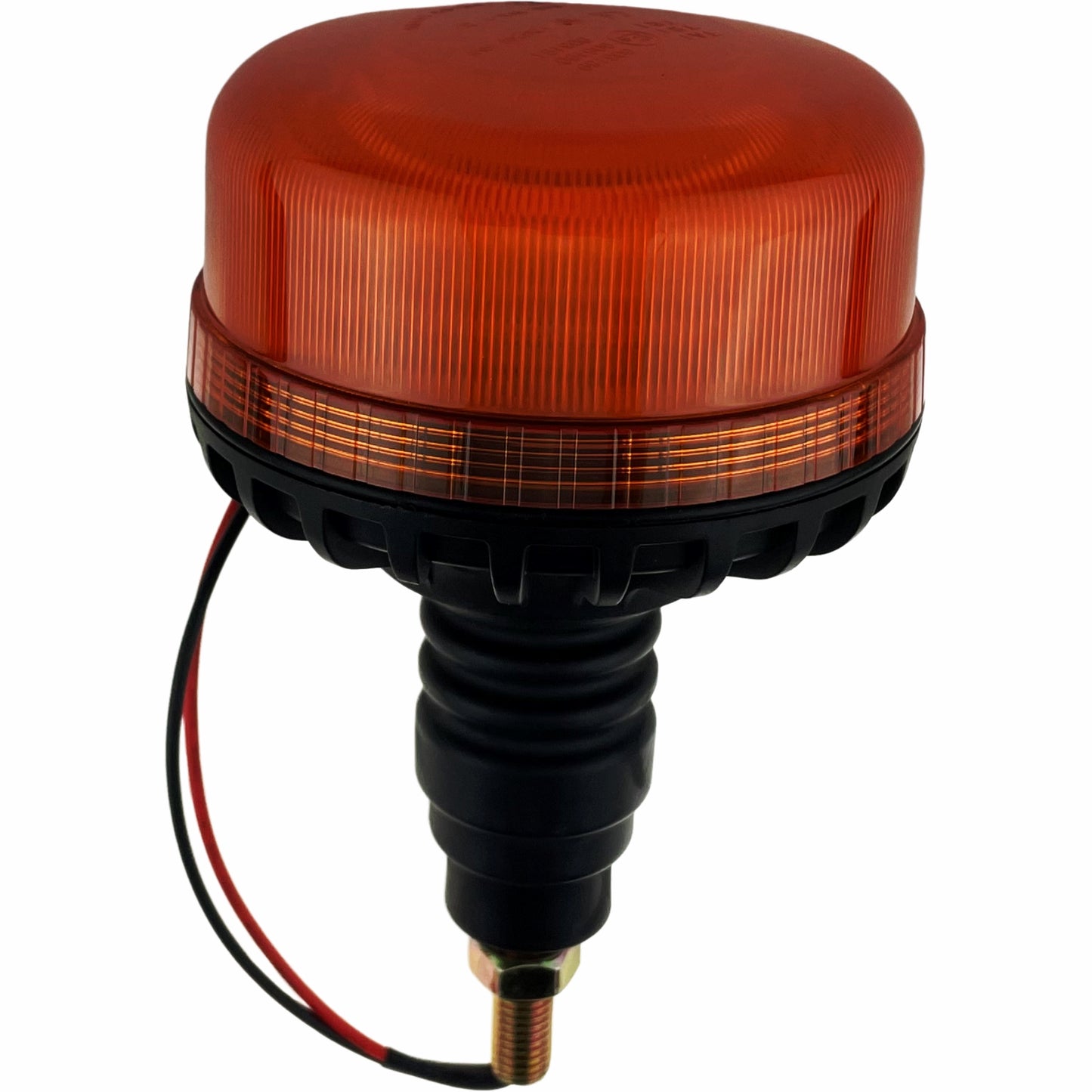 LED Amber Compact Beacon Bolt On 12/24v R65