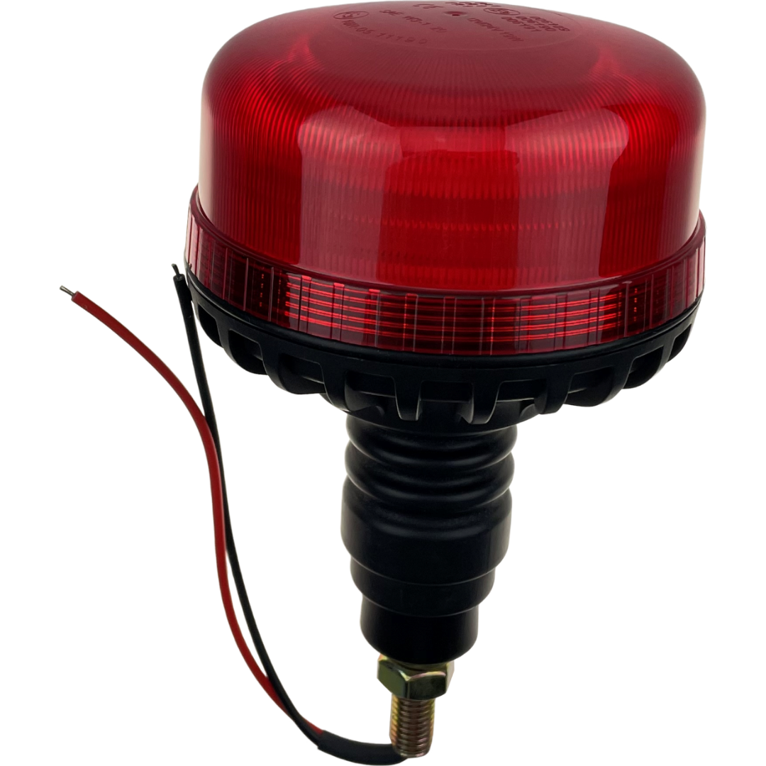 LED Red Compact Beacon Bolt On 12/24v Emergency Vehicles Industrial Aviation