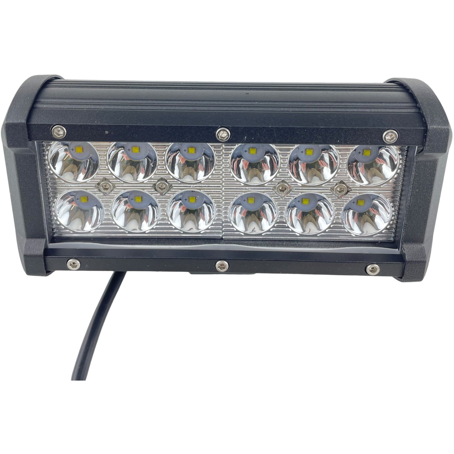 LED Clear Work Light Bolt On 12/24v 6" Six Inches 36W