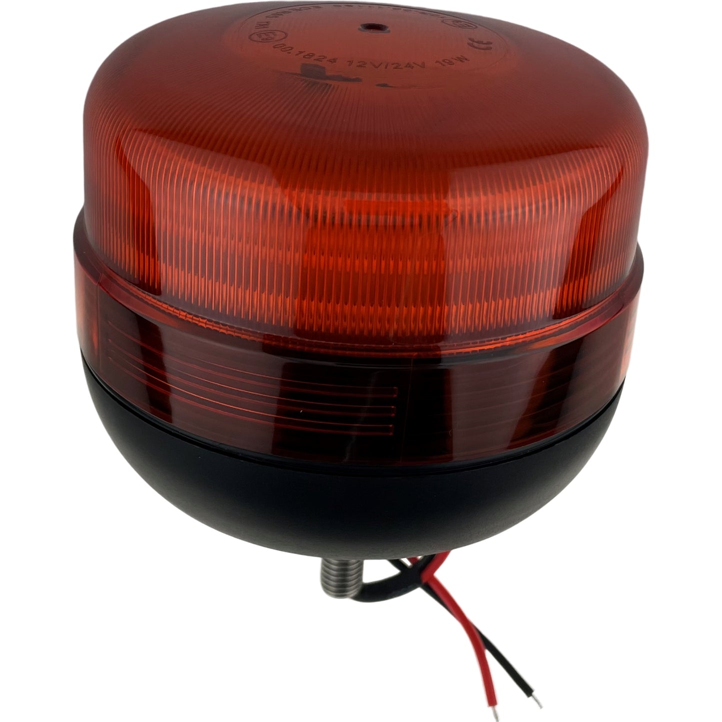 LED Amber Standard Beacon Bolt On 12/24v R65