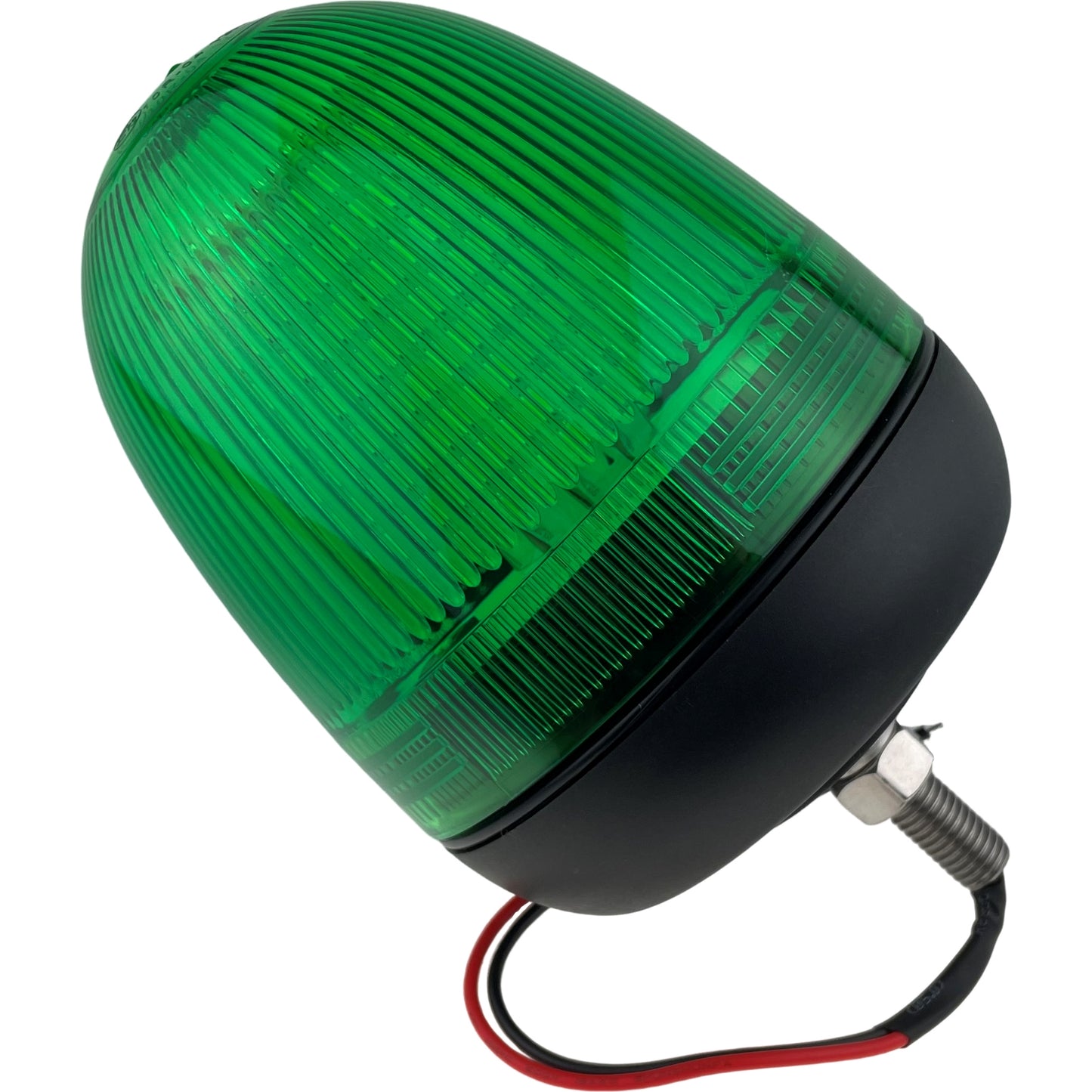 LED Green Flashing Seatbelt Economy Light Beacon Bolt On Fitting for UK Vehicles 12V-24V Strobe