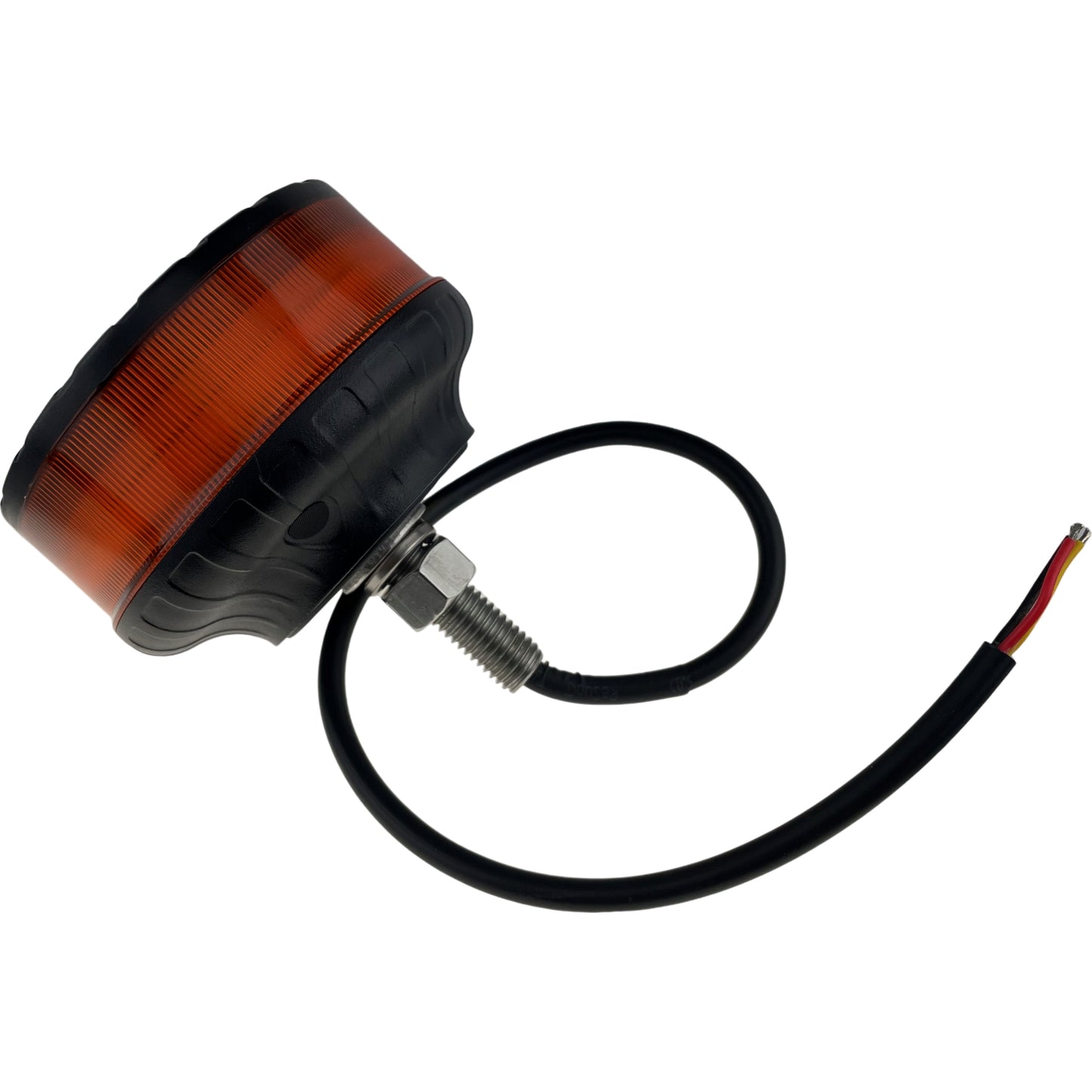LED Amber Micro Beacon Bolt On 12/24v R65